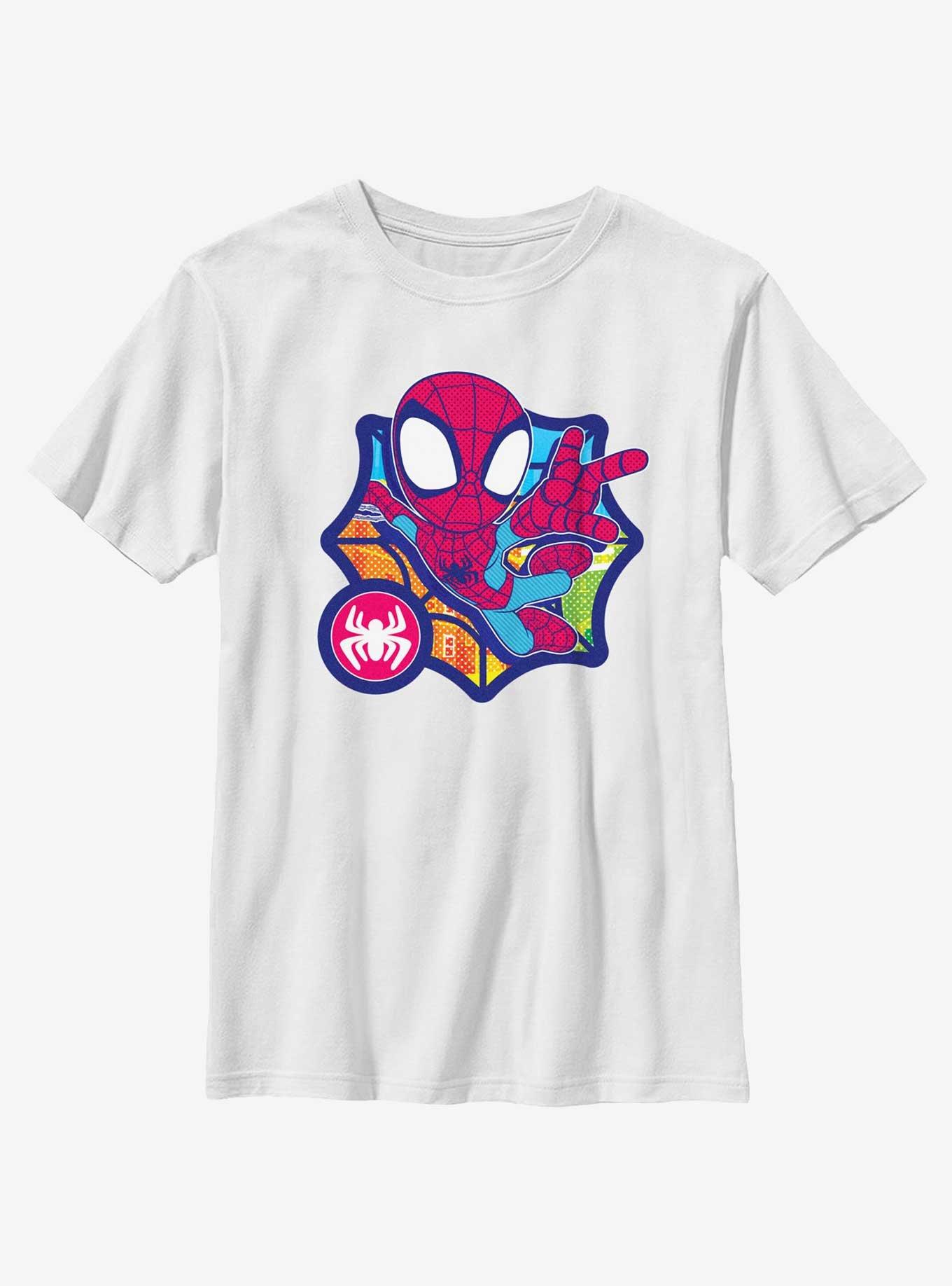 Marvel Spidey and His Amazing Friends Comic Swings Youth T-Shirt