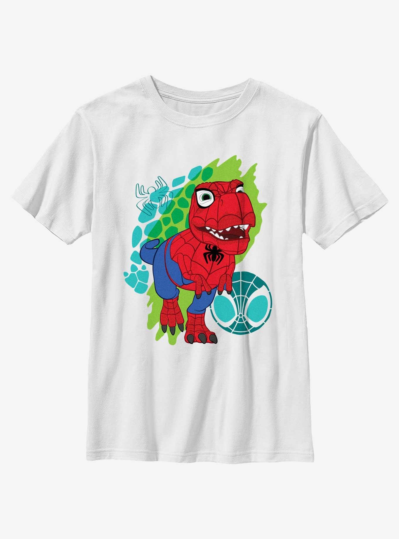 Marvel Spidey and His Amazing Friends Dino Webs Youth T-Shirt