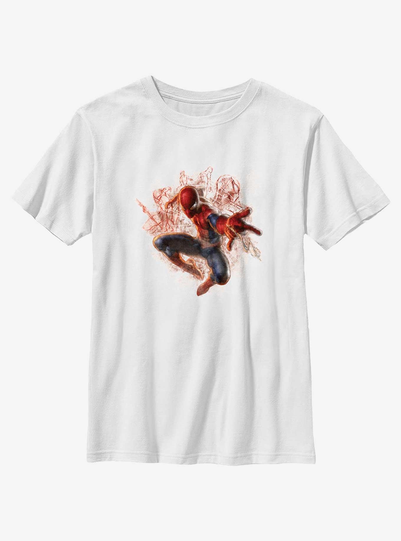 Marvel Spider-Man Hero Poses Youth T-Shirt