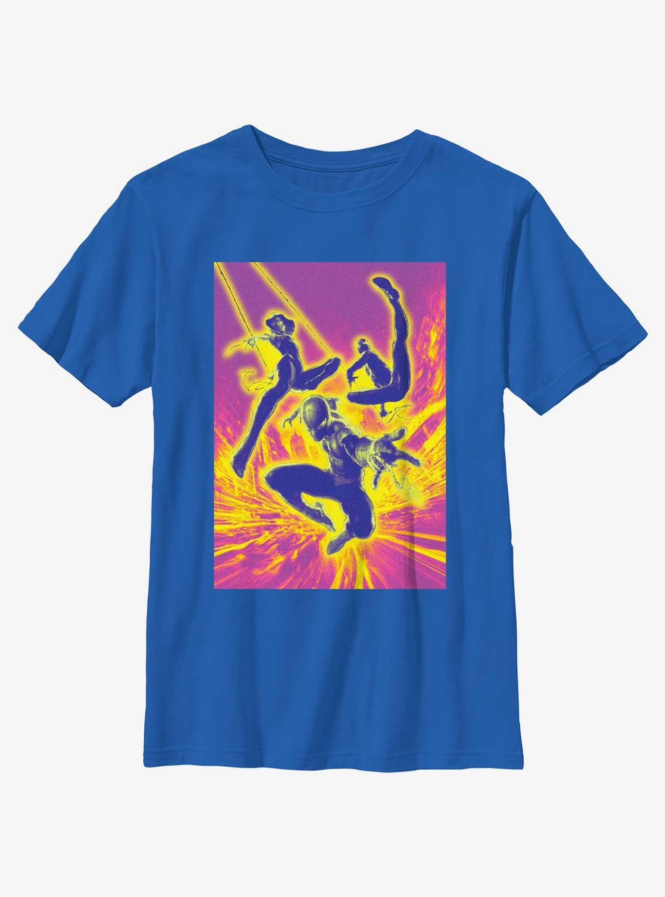 Marvel Spider-Man Neon Spiders Youth T-Shirt