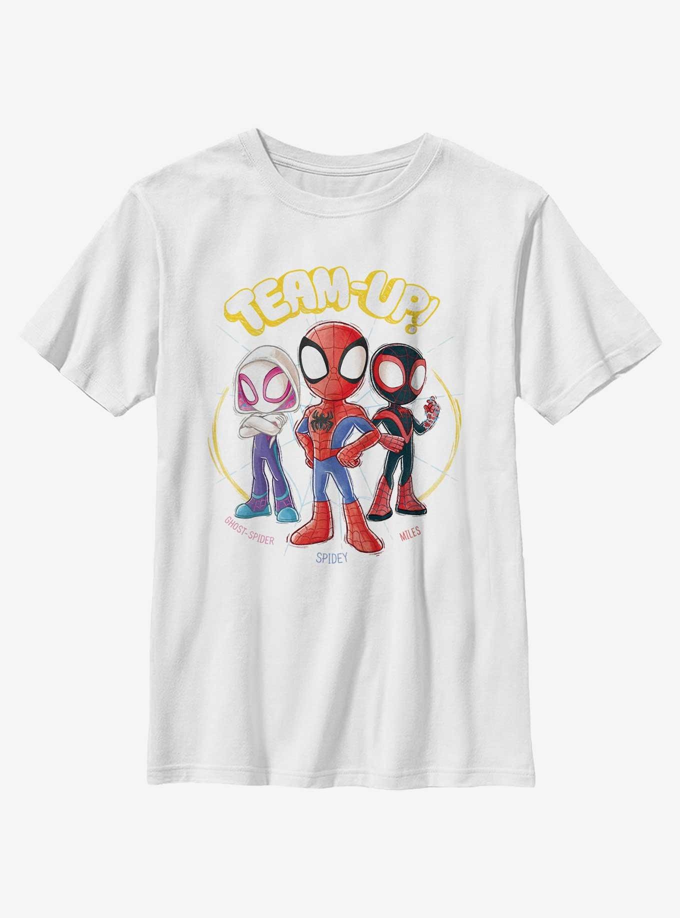 Marvel Spidey and His Amazing Friends Team Up Spideys Youth T-Shirt, , hi-res