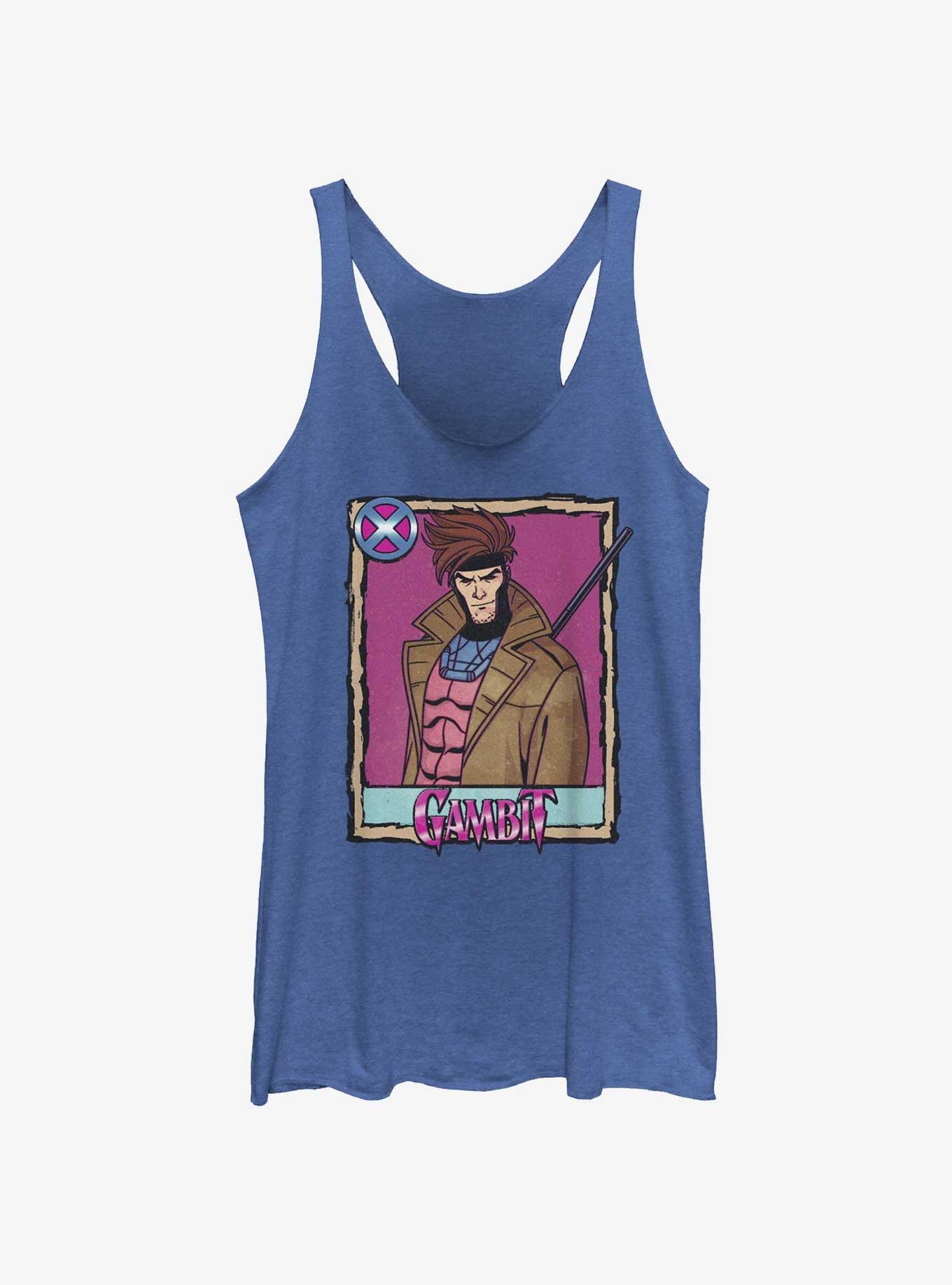 Marvel X-Men Degree Of Risk Gambit Womens Tank Top