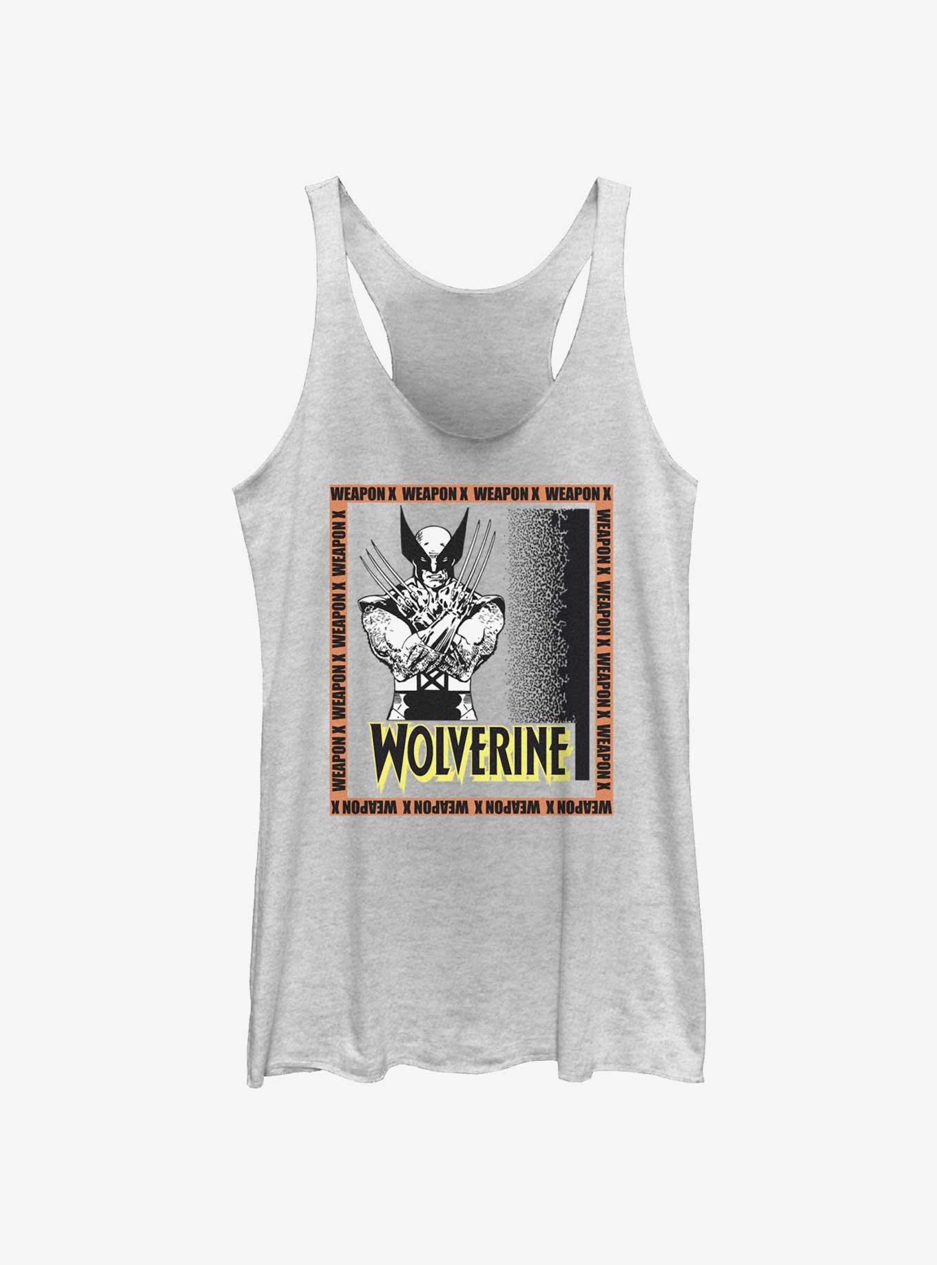 Marvel X-Men Wolverine X Weapon Womens Tank Top