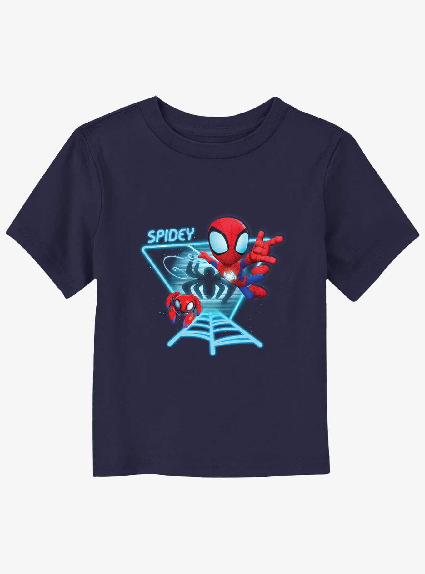 Marvel Spidey and His Amazing Friends Glow Webs Toddler T-Shirt