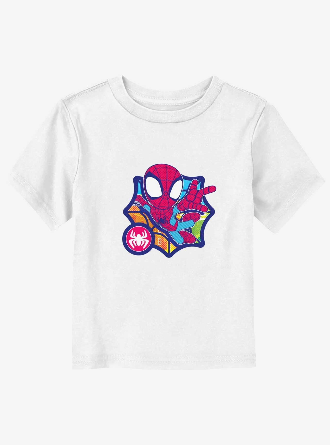 Marvel Spidey and His Amazing Friends Spidey Comic Swings Toddler T-Shirt, , hi-res