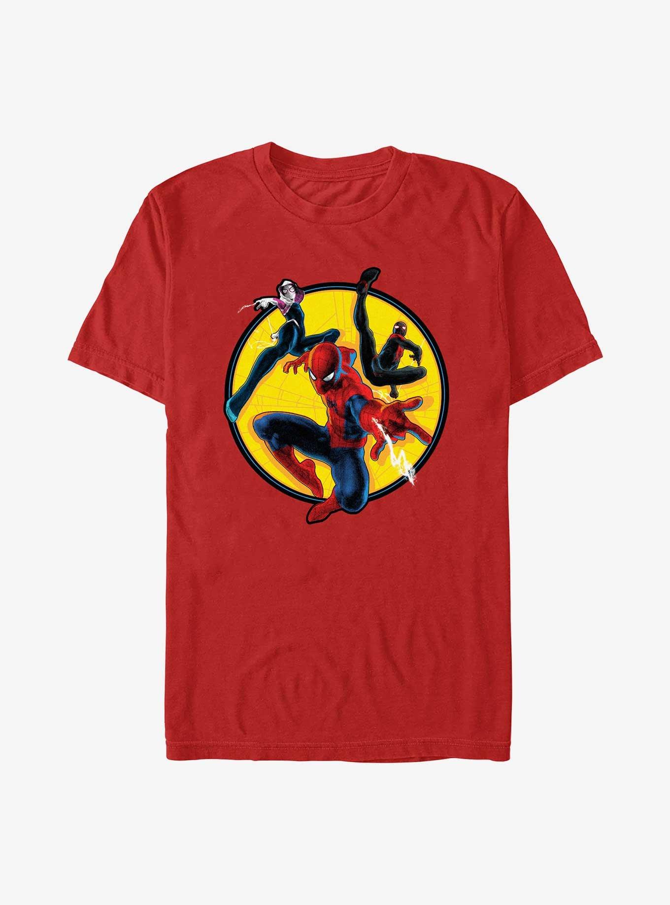 Marvel Spider-Man Spider Team T-Shirt, RED, hi-res