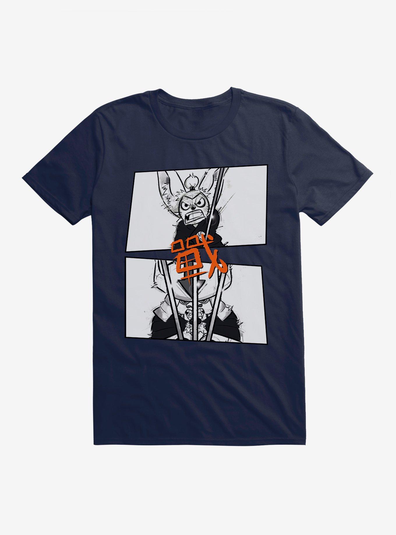 Avatar: The Last Airbender Momo And Appa Battle T-Shirt, MIDNIGHT NAVY, hi-res