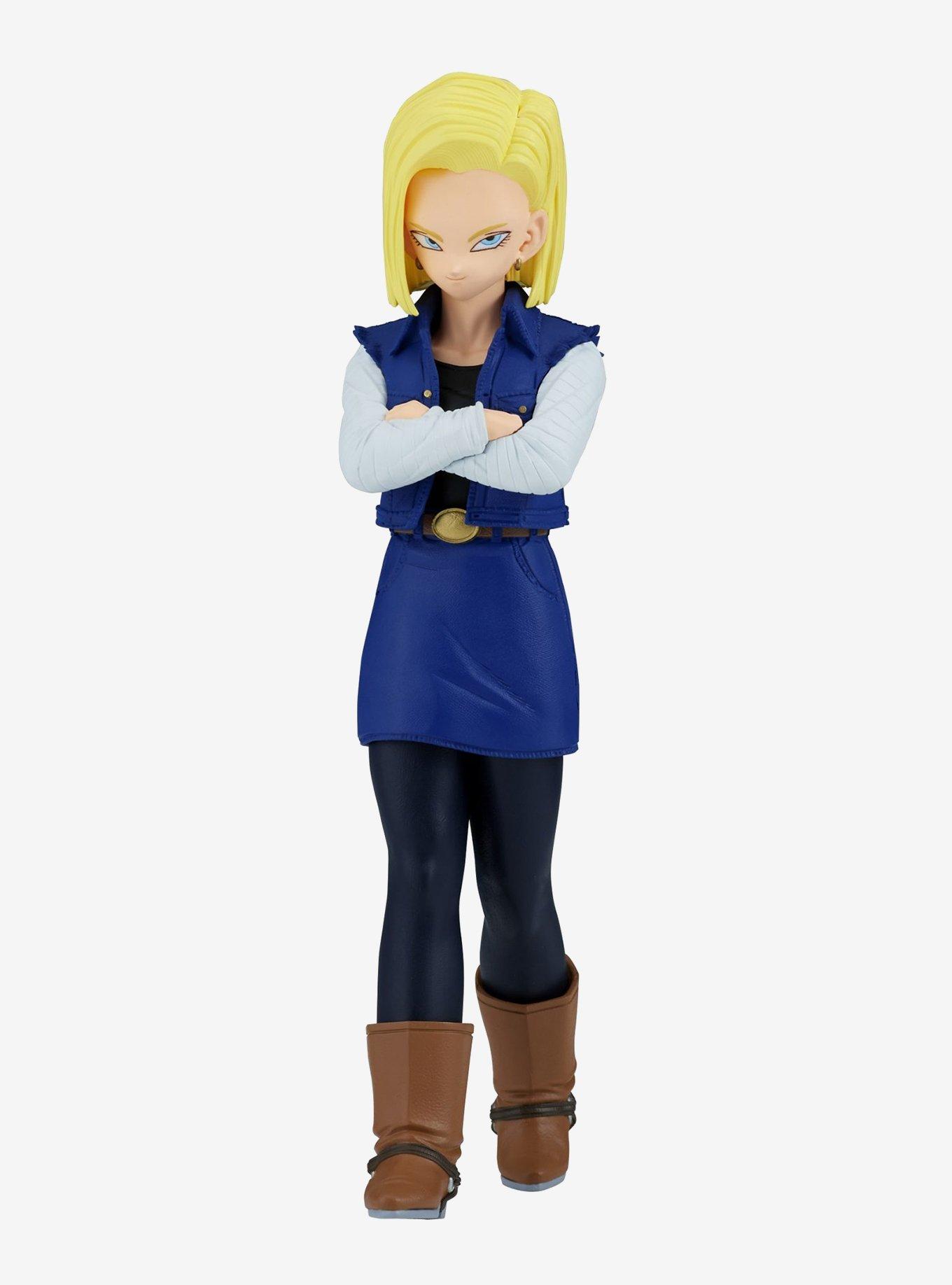 Banpresto Dragon Ball Z Solid Edge Works Android 18 Figure, , hi-res