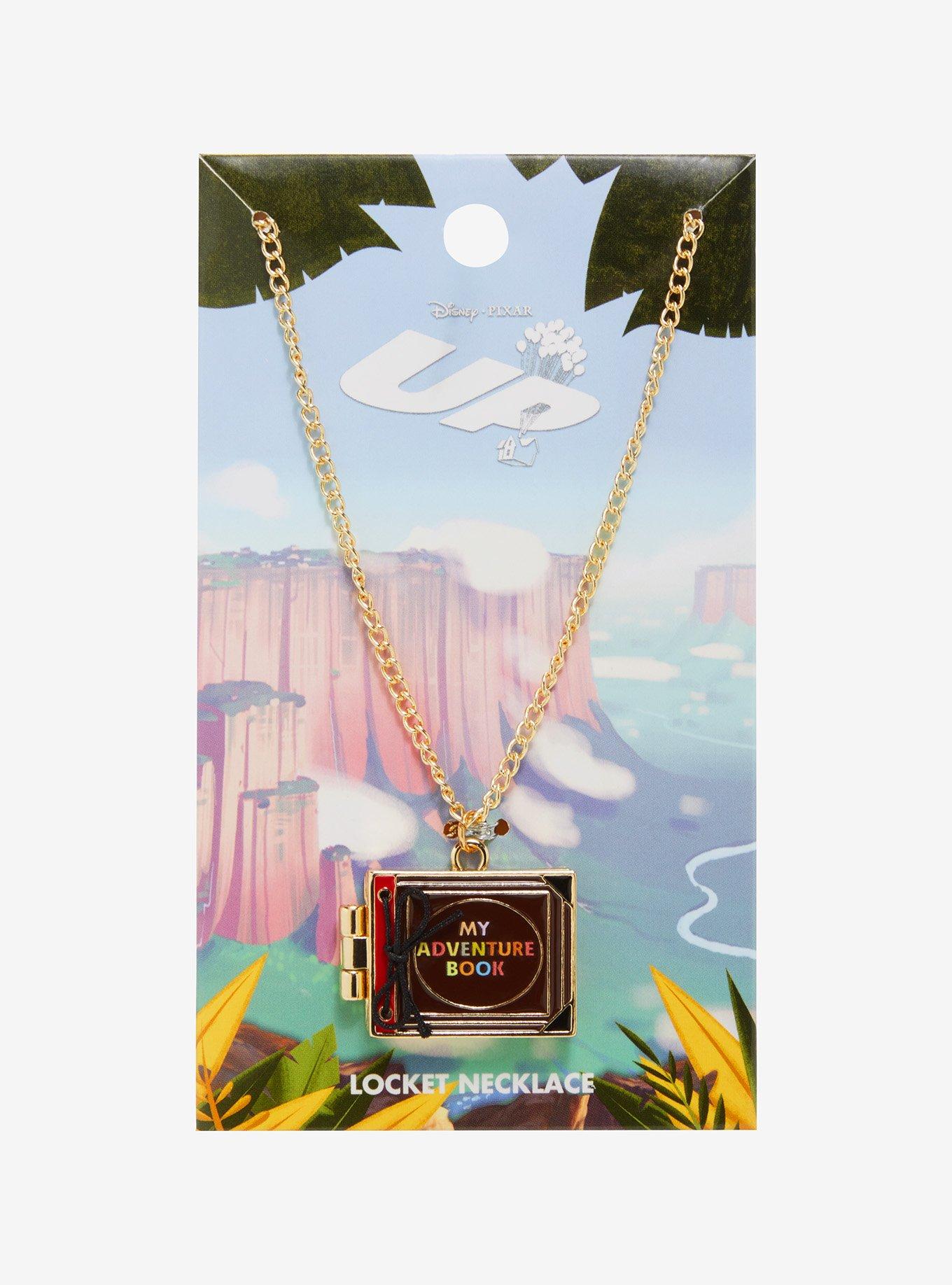 Disney Pixar Up Adventure Book Locket Necklace, , hi-res