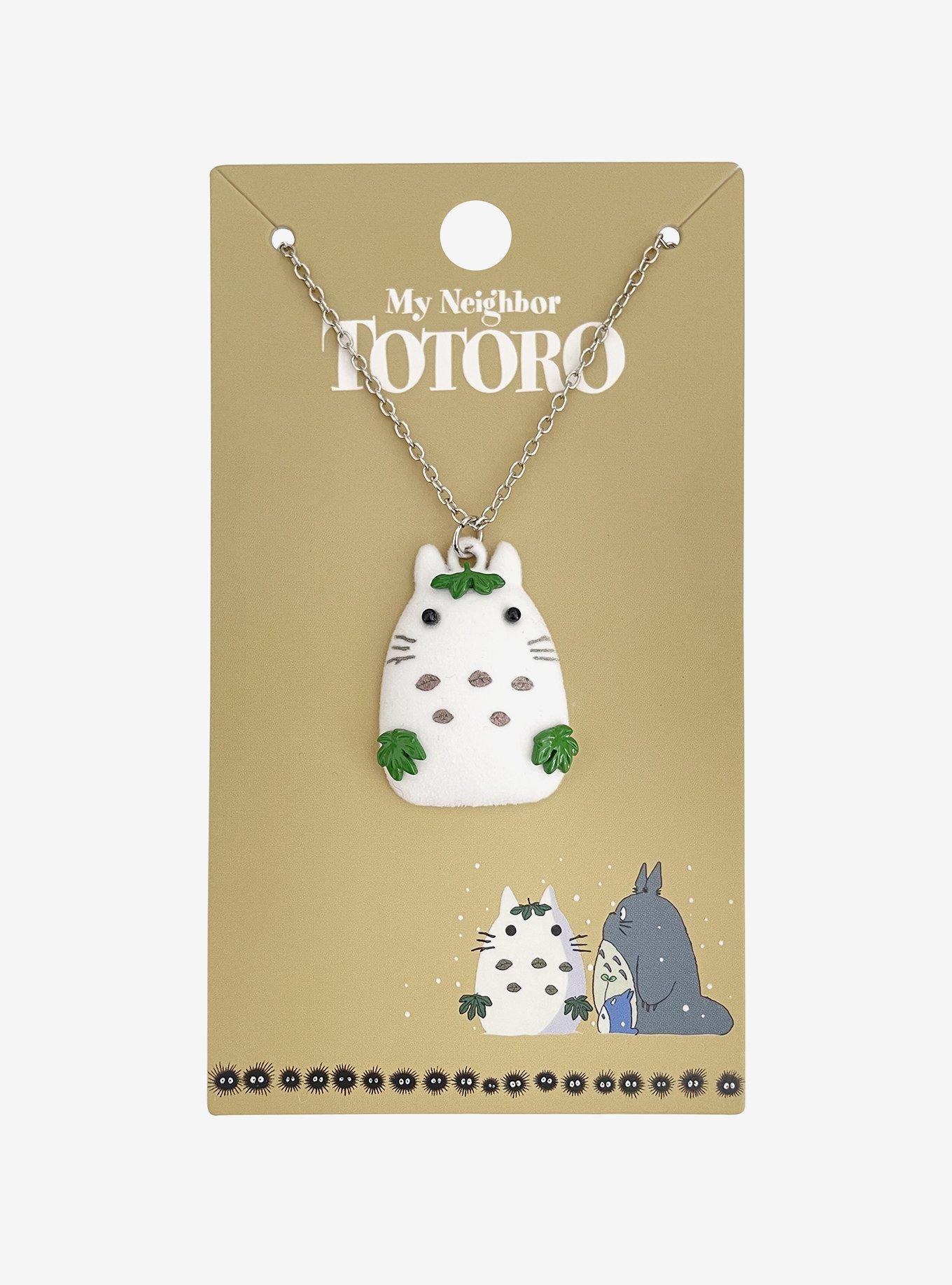 Studio Ghibli® My Neighbor Totoro Snowman Flocked Necklace, , hi-res