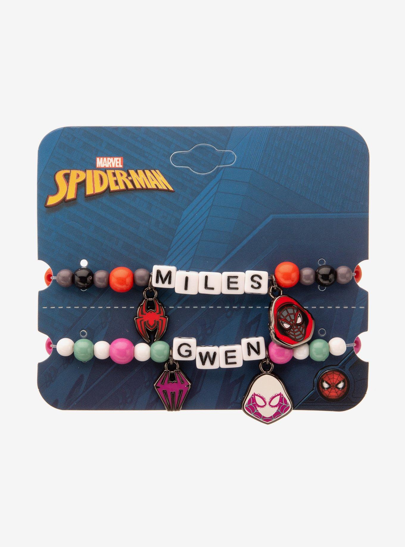 Marvel Spider-Man Miles & Gwen Best Friend Bracelet Set, , hi-res