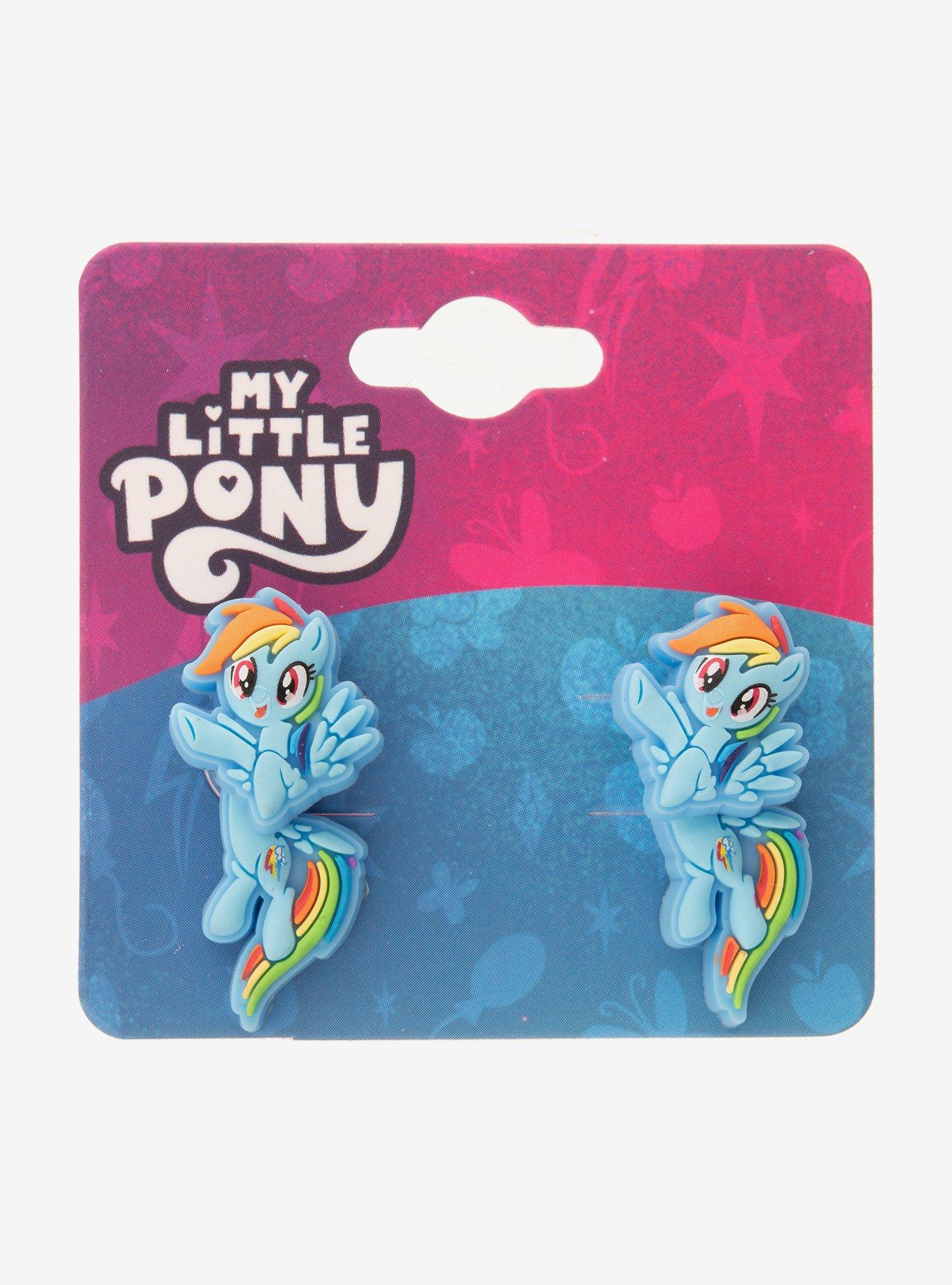 My Little Pony Rainbow Dash Front/Back Earrings, , hi-res