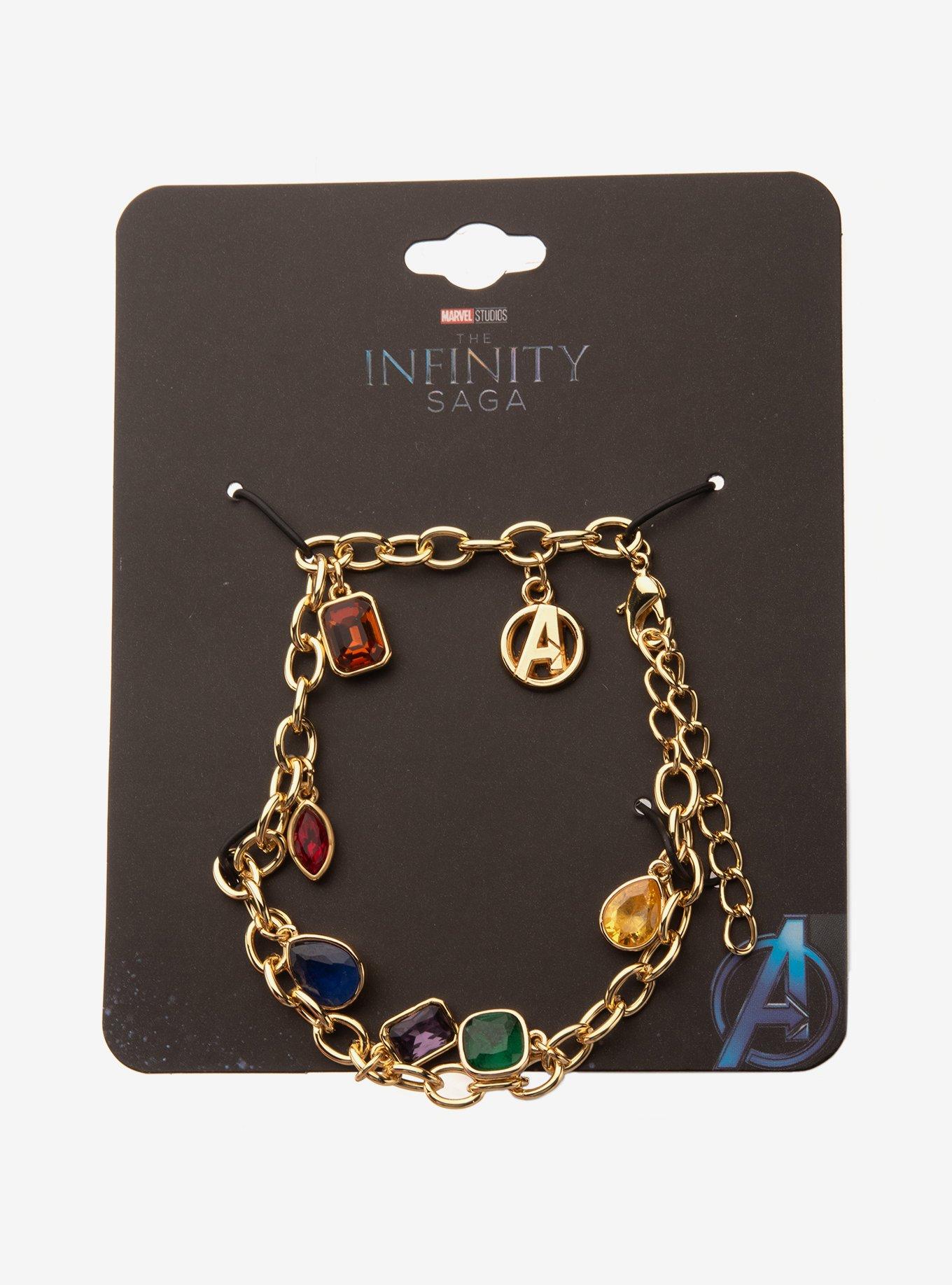 Marvel The Infinity Saga Infinity Stones Charm Bracelet, , hi-res