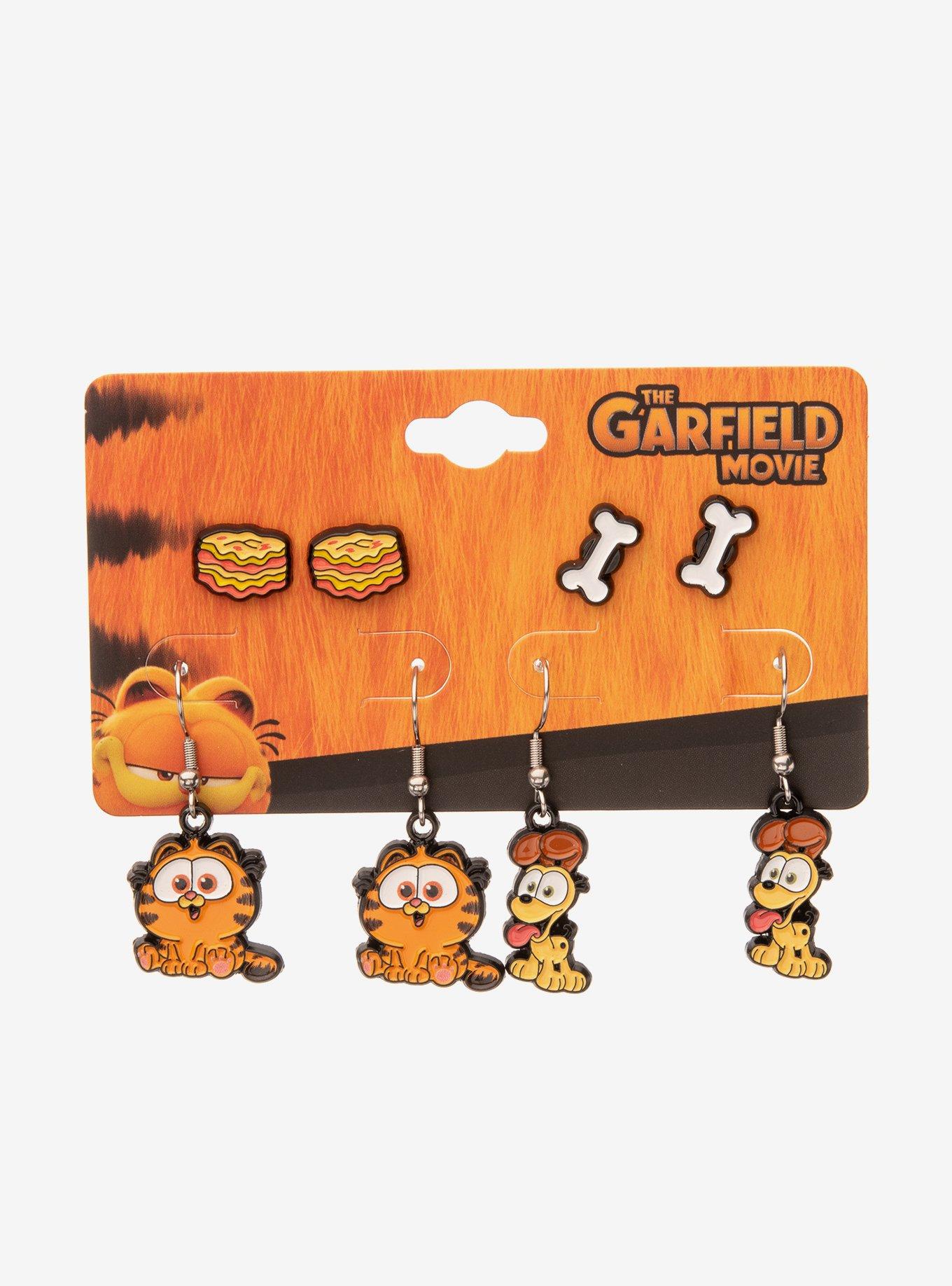 The Garfield Movie Baby Garfield & Odie Earring Set, , hi-res