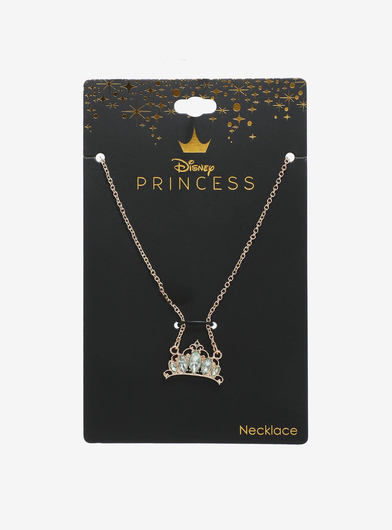 Disney The Princess And The Frog Tiana Crown Necklace, , hi-res