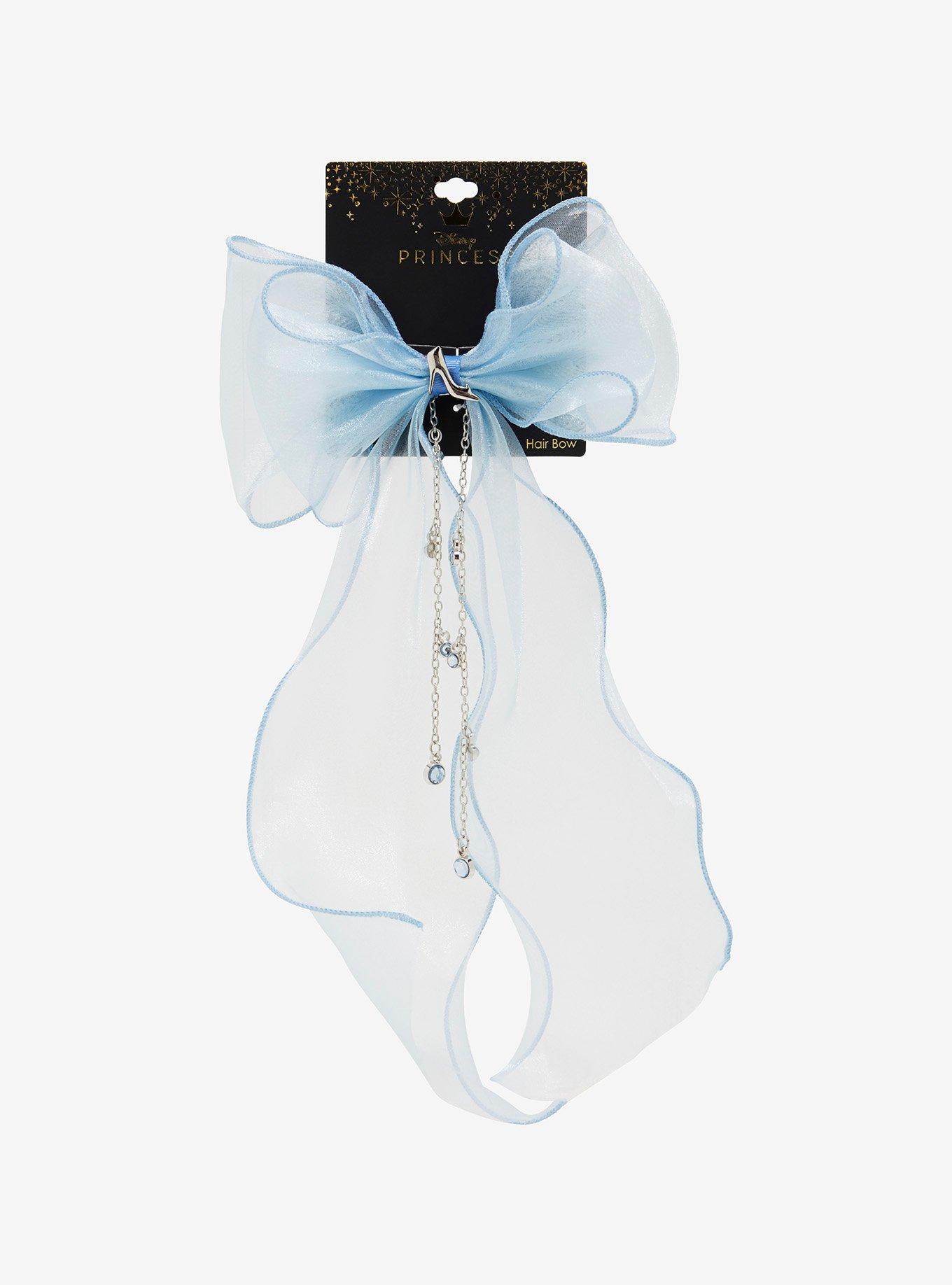 Disney Cinderella Glass Slipper Hair Bow, , hi-res