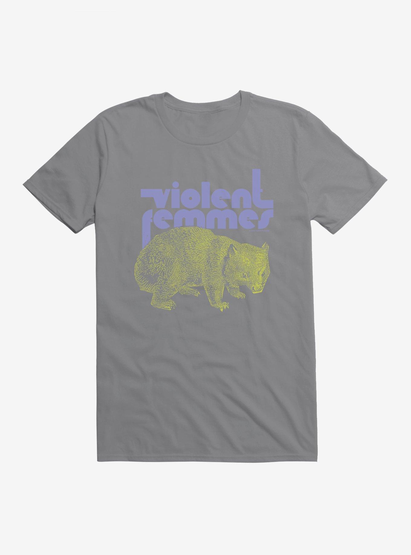 Violent Femmes Wombat T-Shirt, STORM GREY, hi-res
