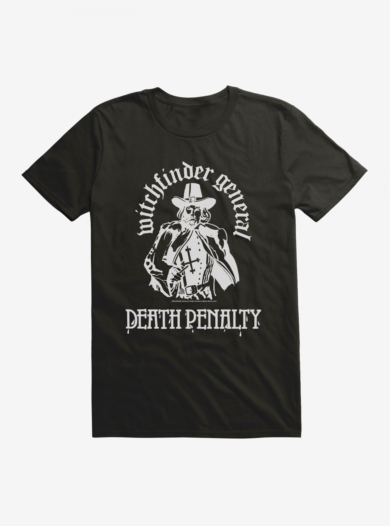 Witchfinder General Death Penalty T-Shirt, , hi-res