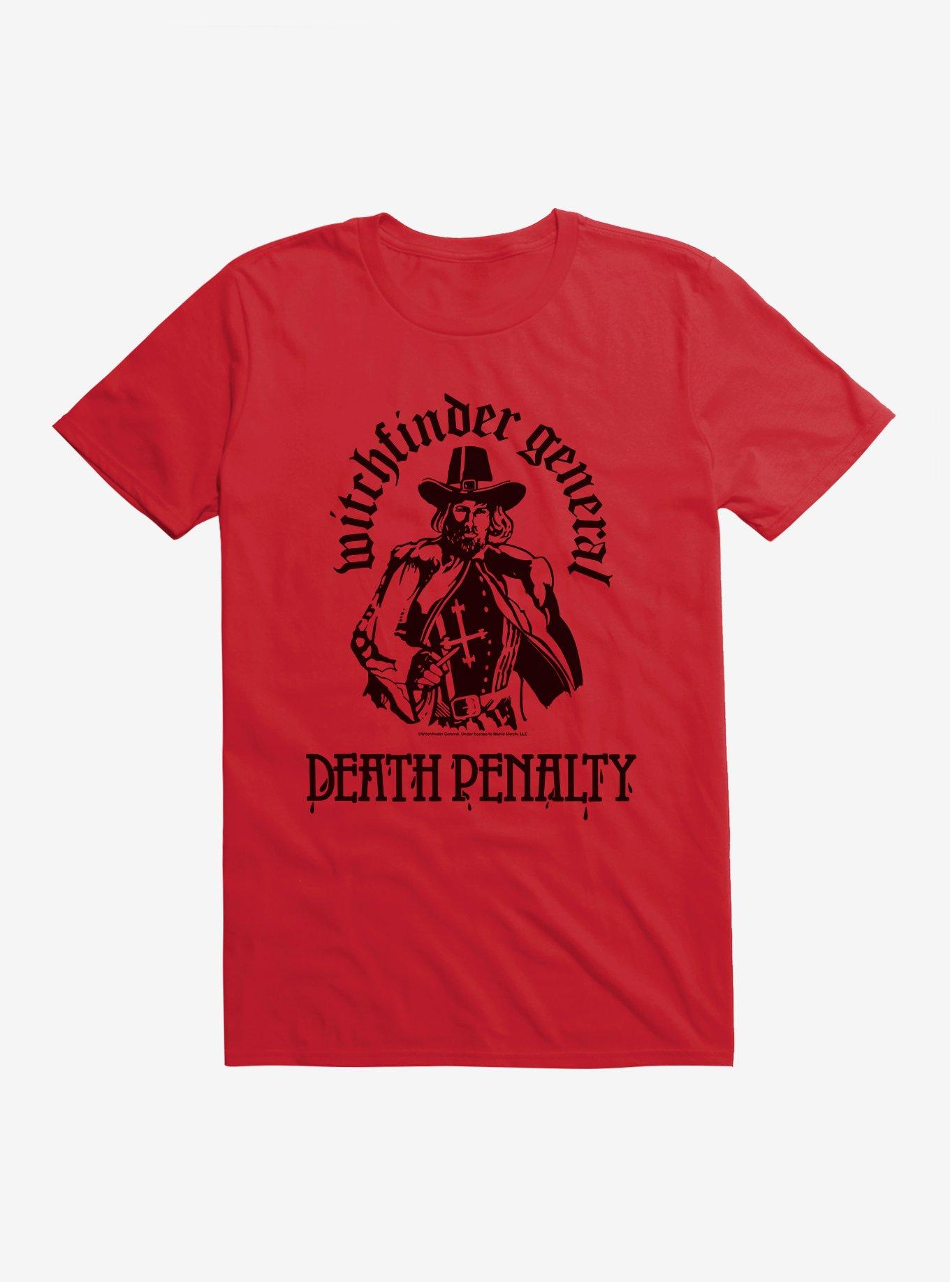 Witchfinder General Death Penalty T Shirt Hot Topic
