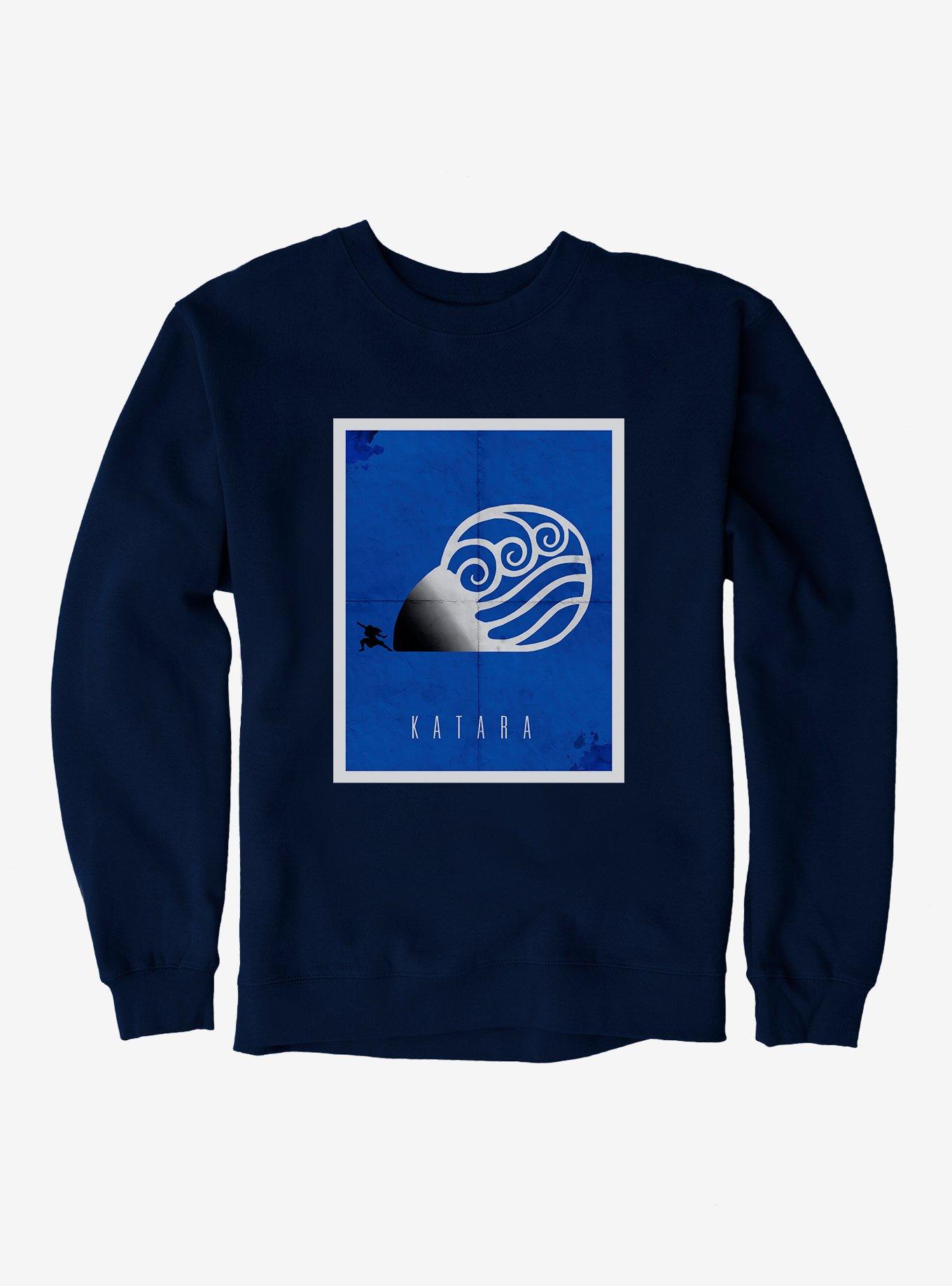 Avatar: The Last Airbender Water Tribe Pride Sweatshirt, NAVY, hi-res