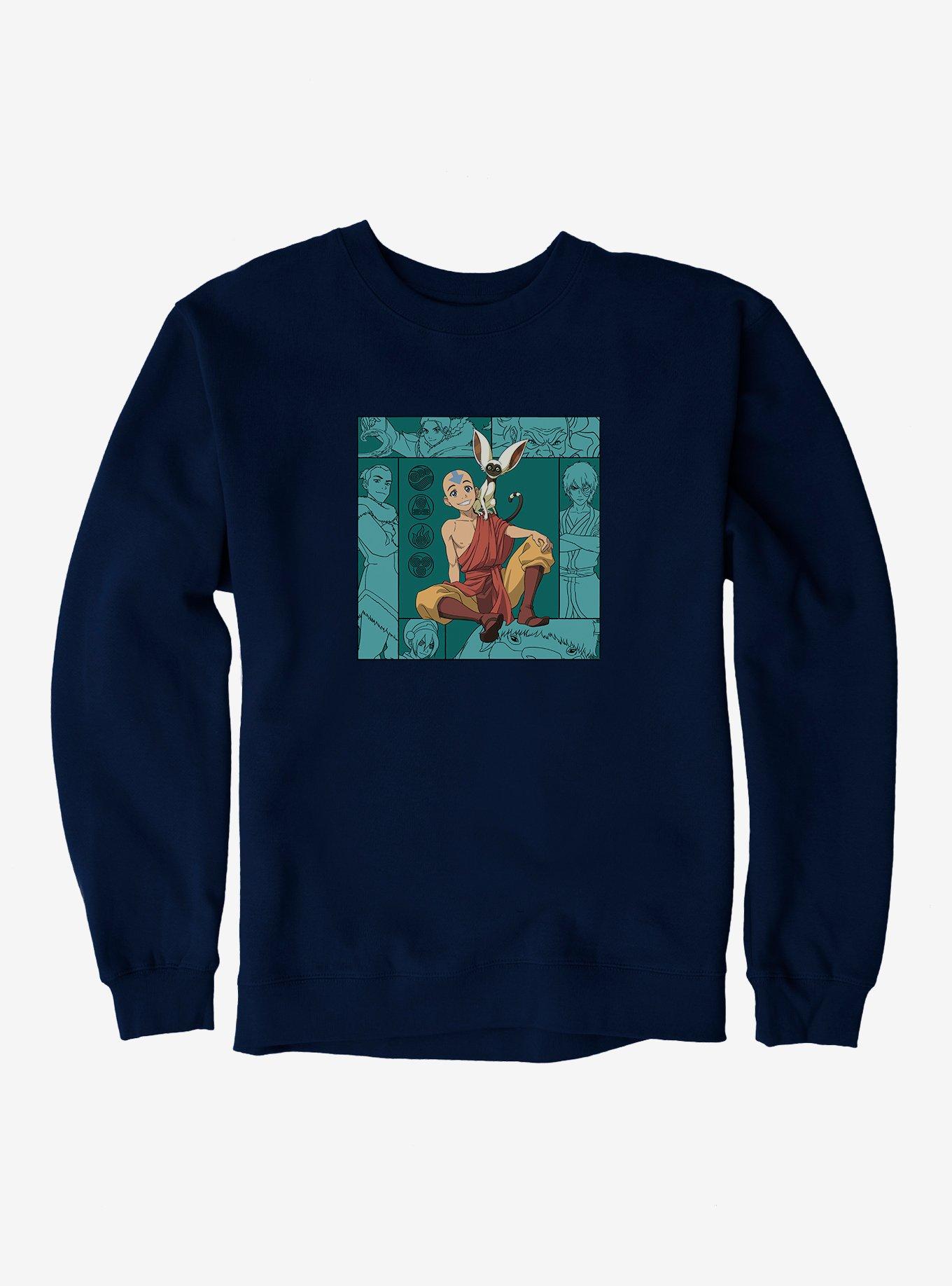 Avatar: The Last Airbender Aang And Momo Sweatshirt