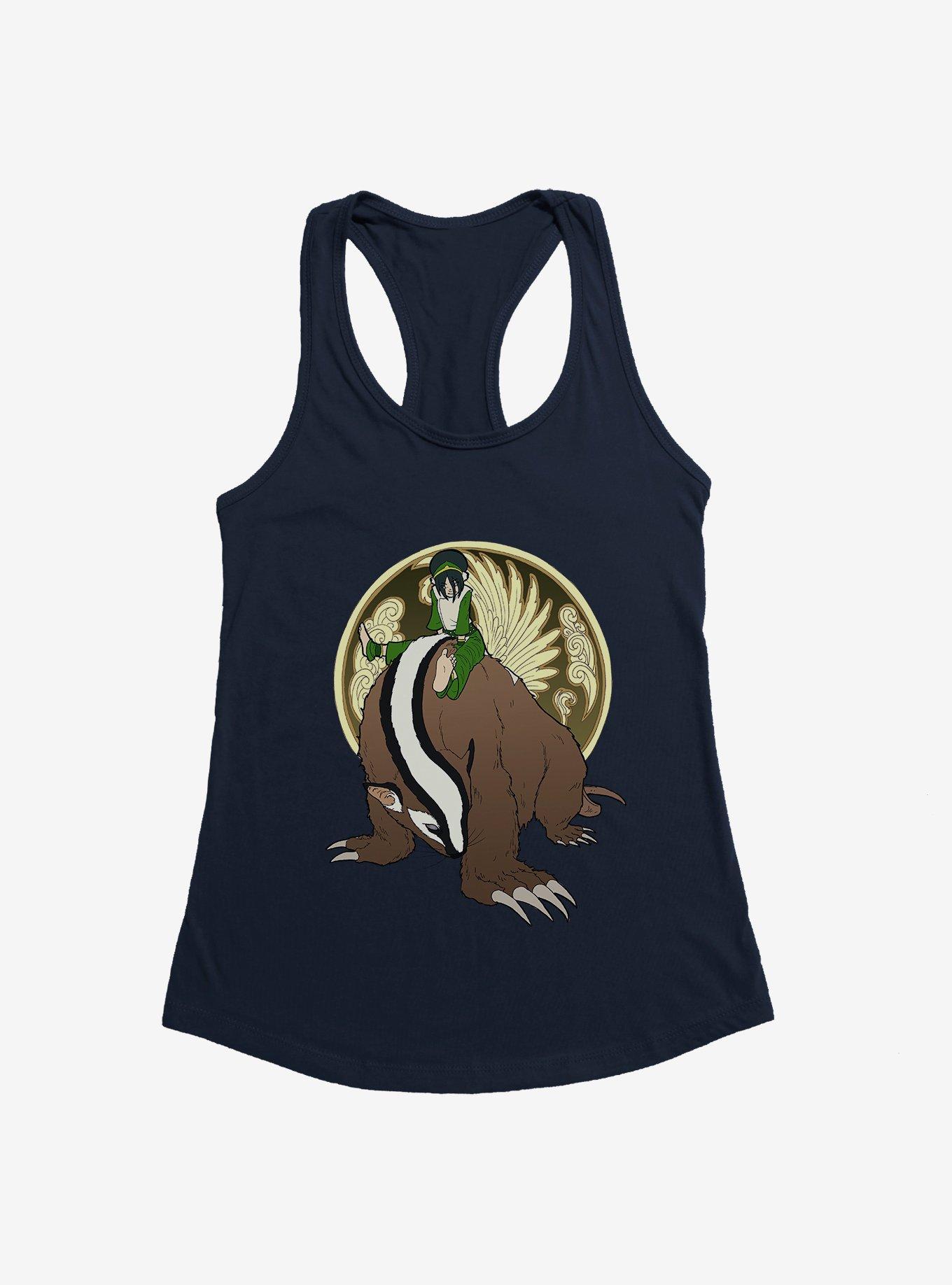 Avatar: The Last Airbender The Avatar Animals Womens Tank Top, MIDNIGHT NAVY, hi-res