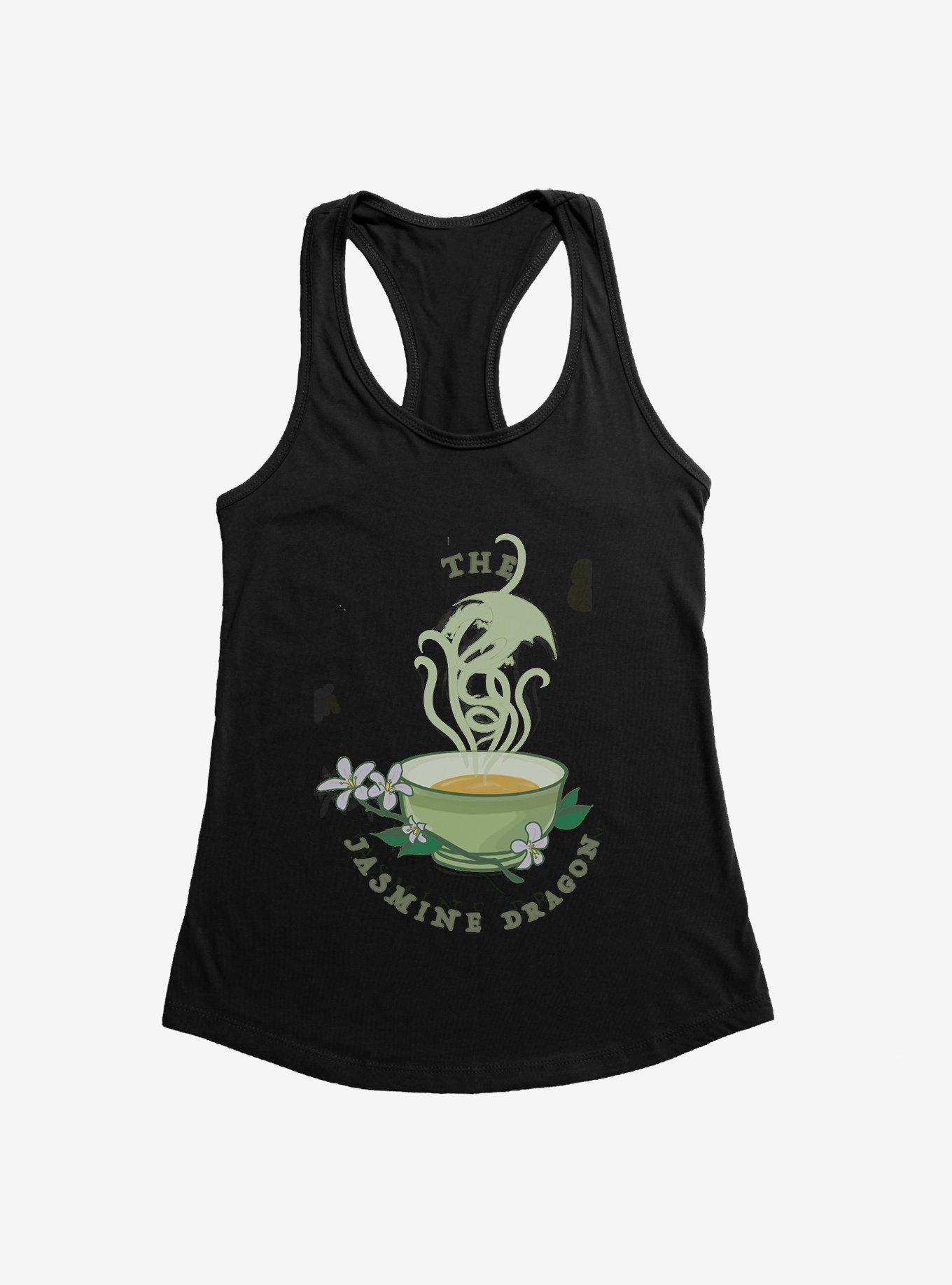 Avatar: The Last Airbender The Jasmine Dragon Womens Tank Top, BLACK, hi-res