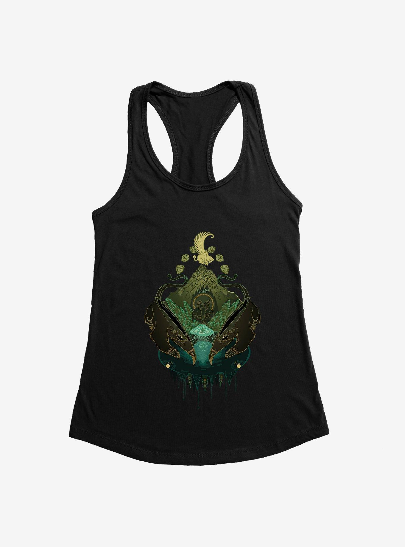 Avatar: The Last Airbender Through The Earth Womens Tank Top, BLACK, hi-res