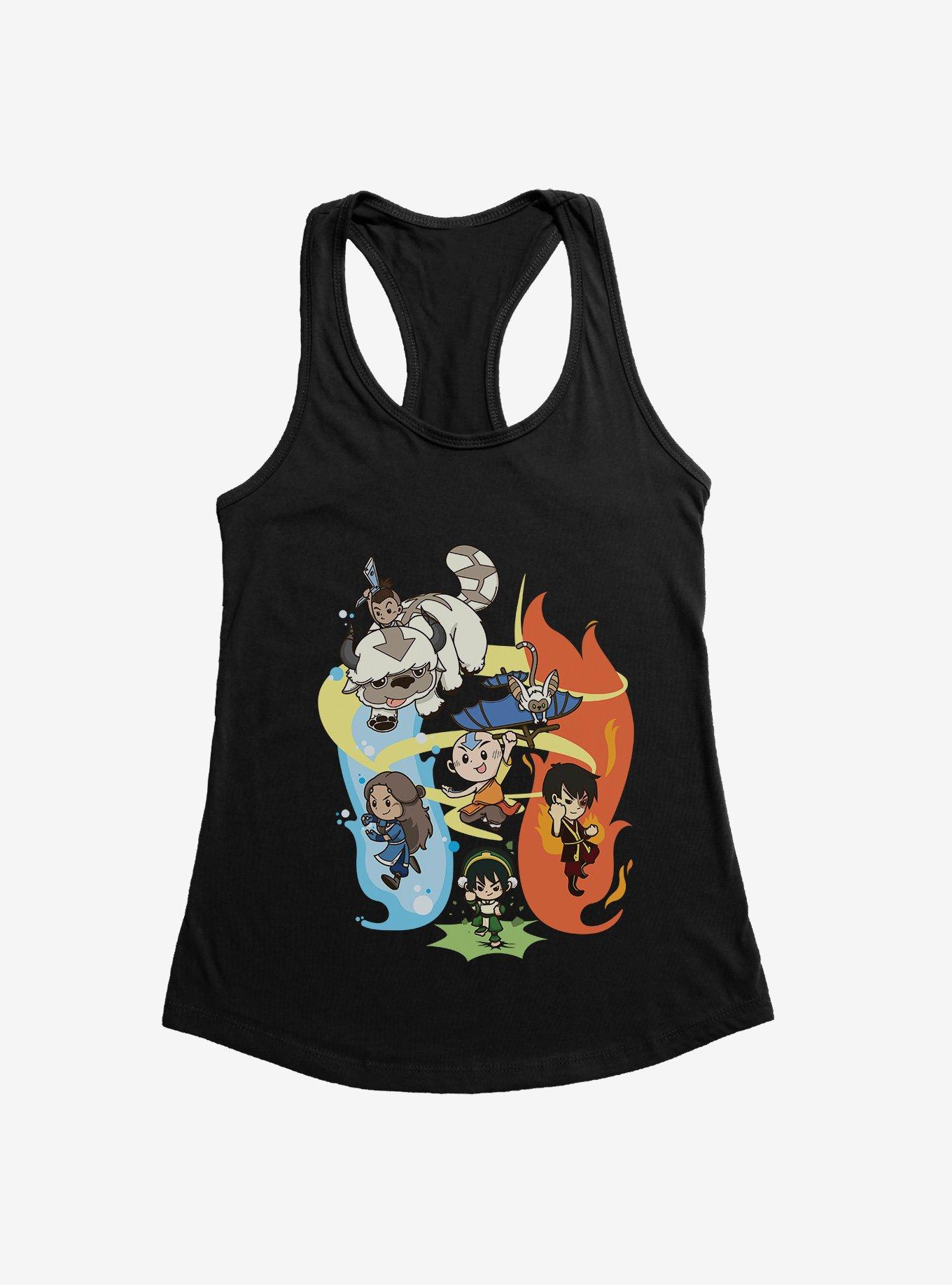 Avatar: The Last Airbender Avatar Book 3 Womens Tank Top, BLACK, hi-res