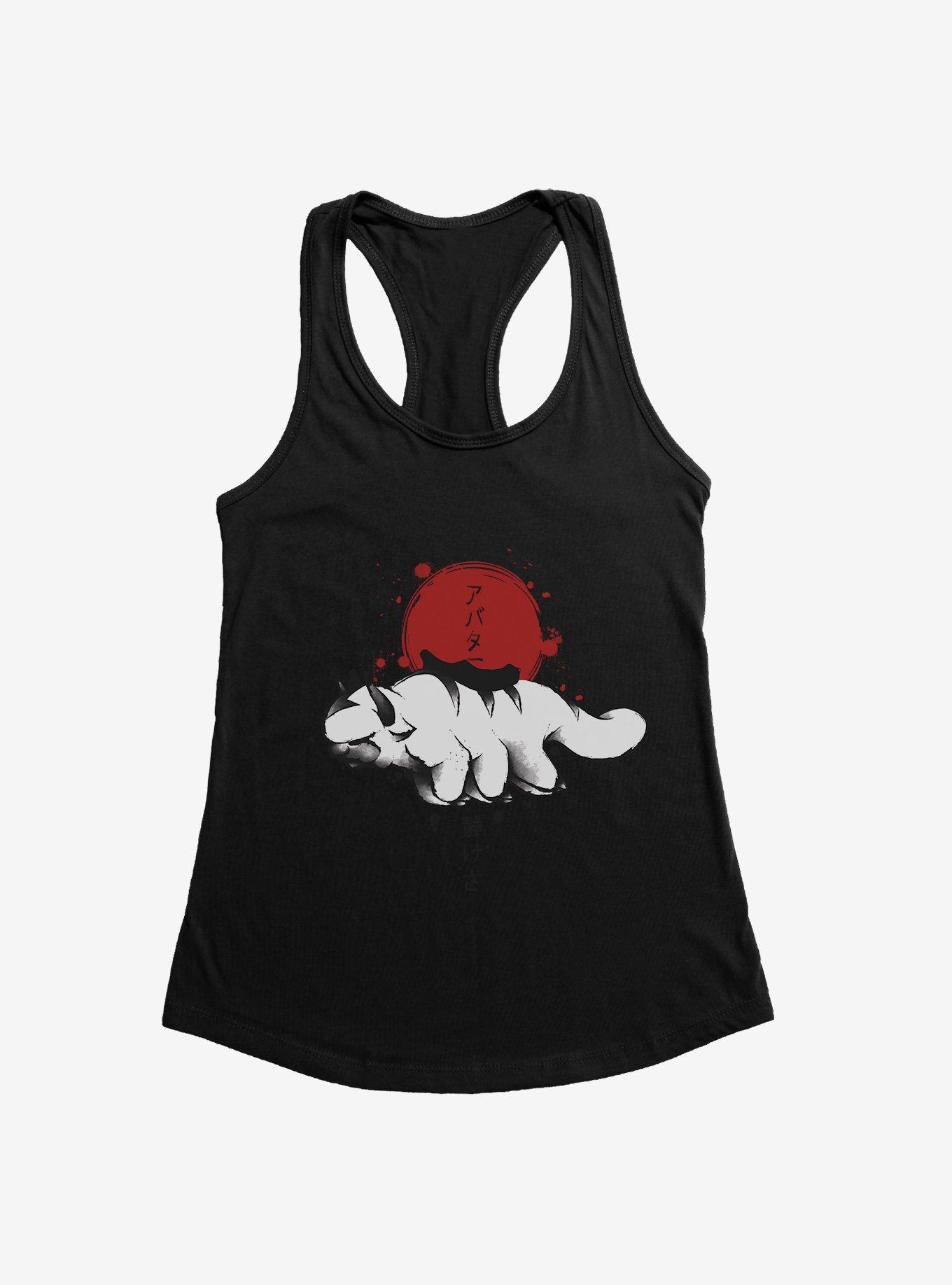 Avatar: The Last Airbender Avatar: Sumi-e Womens Tank Top, BLACK, hi-res