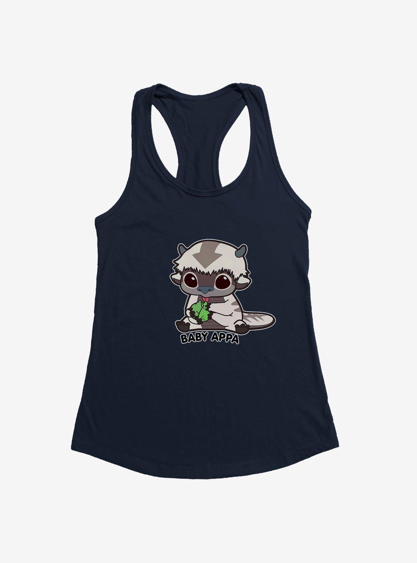 Avatar: The Last Airbender Baby Appa Womens Tank Top, MIDNIGHT NAVY, hi-res