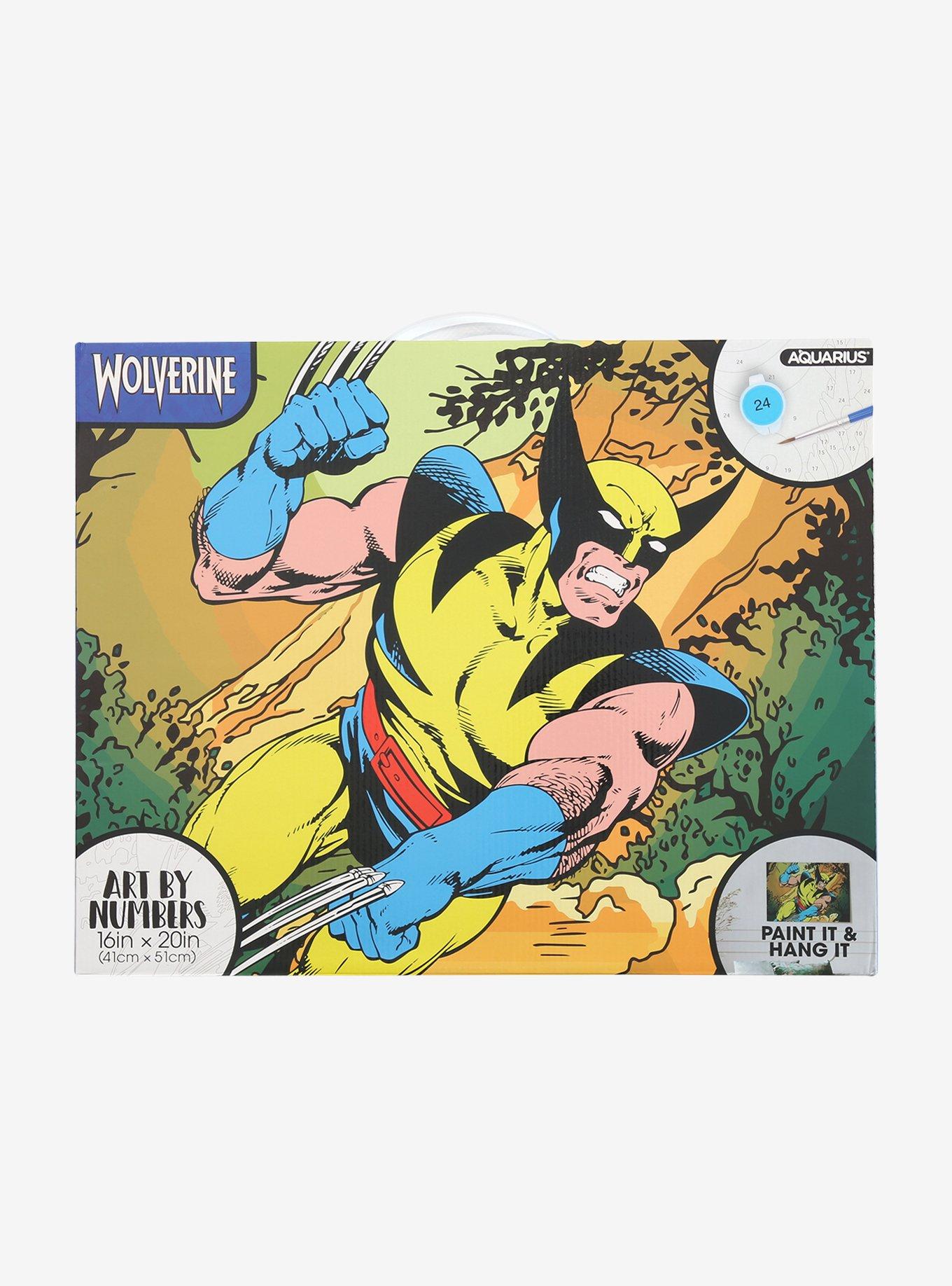 Marvel Wolverine Art by Numbers Painting Set, , hi-res