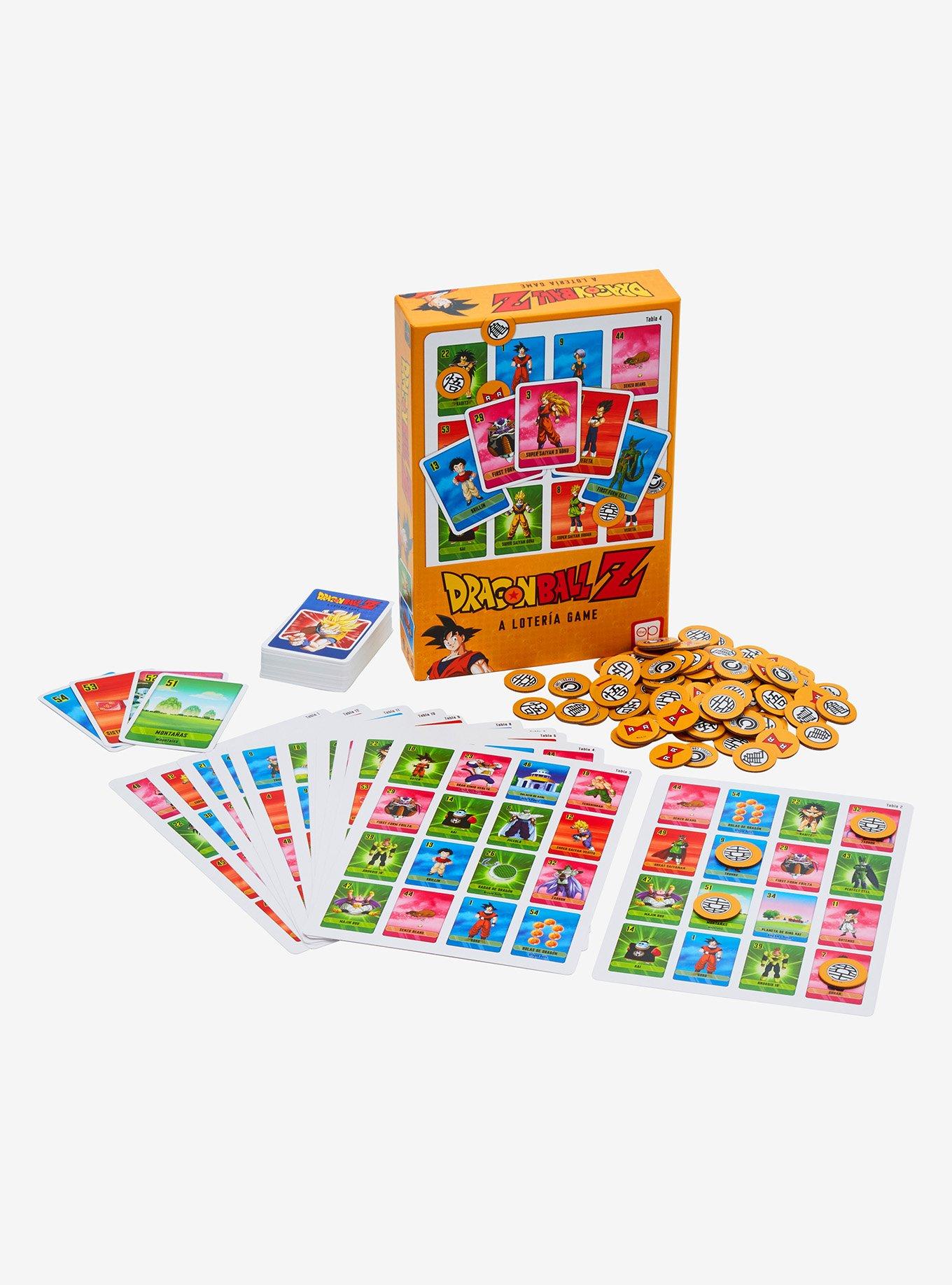 Dragon Ball Z Lotería Game | BoxLunch