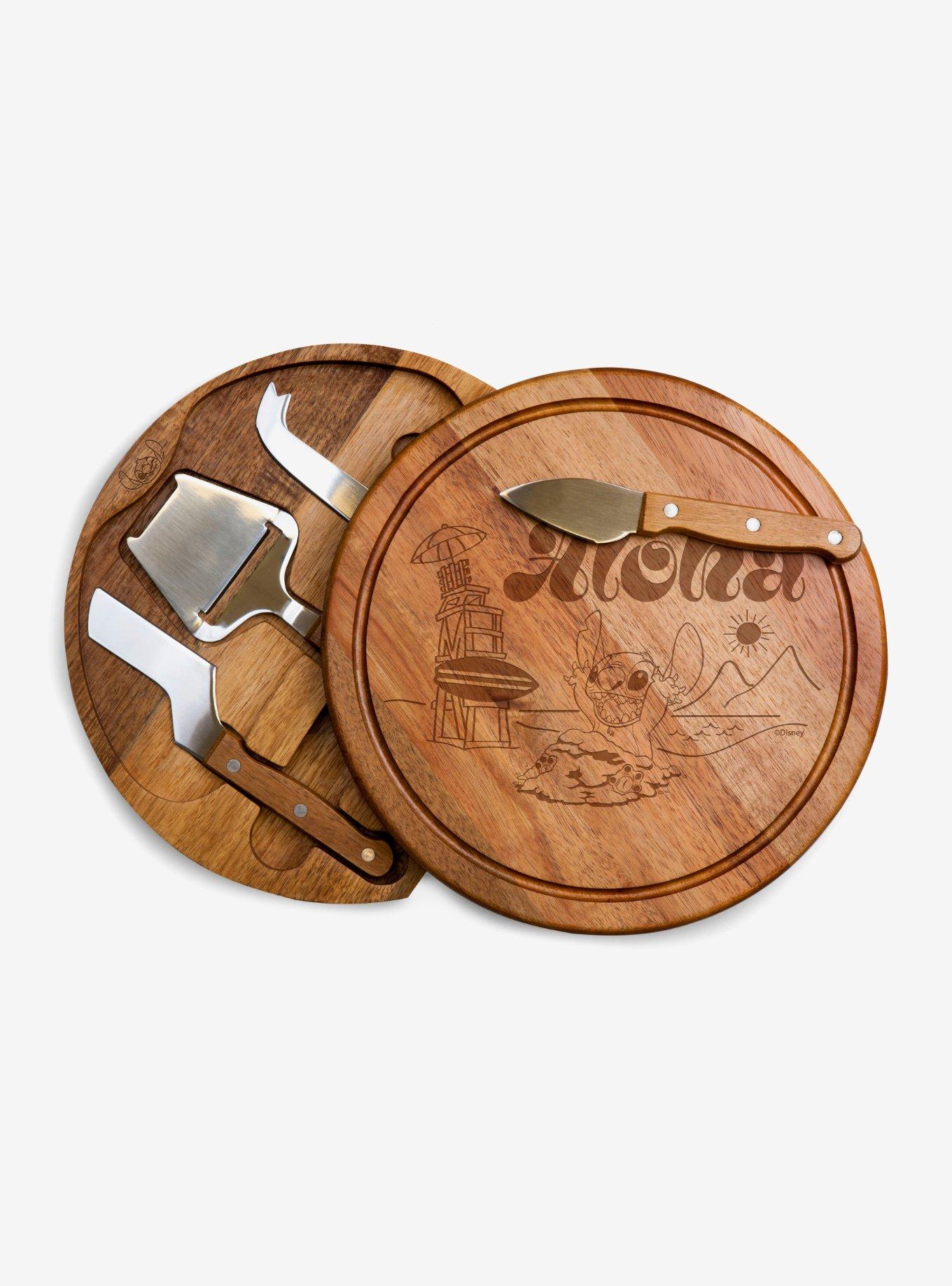 Disney Lilo And Stitch Acacia Circo Cheese Board and Tools Set, , hi-res