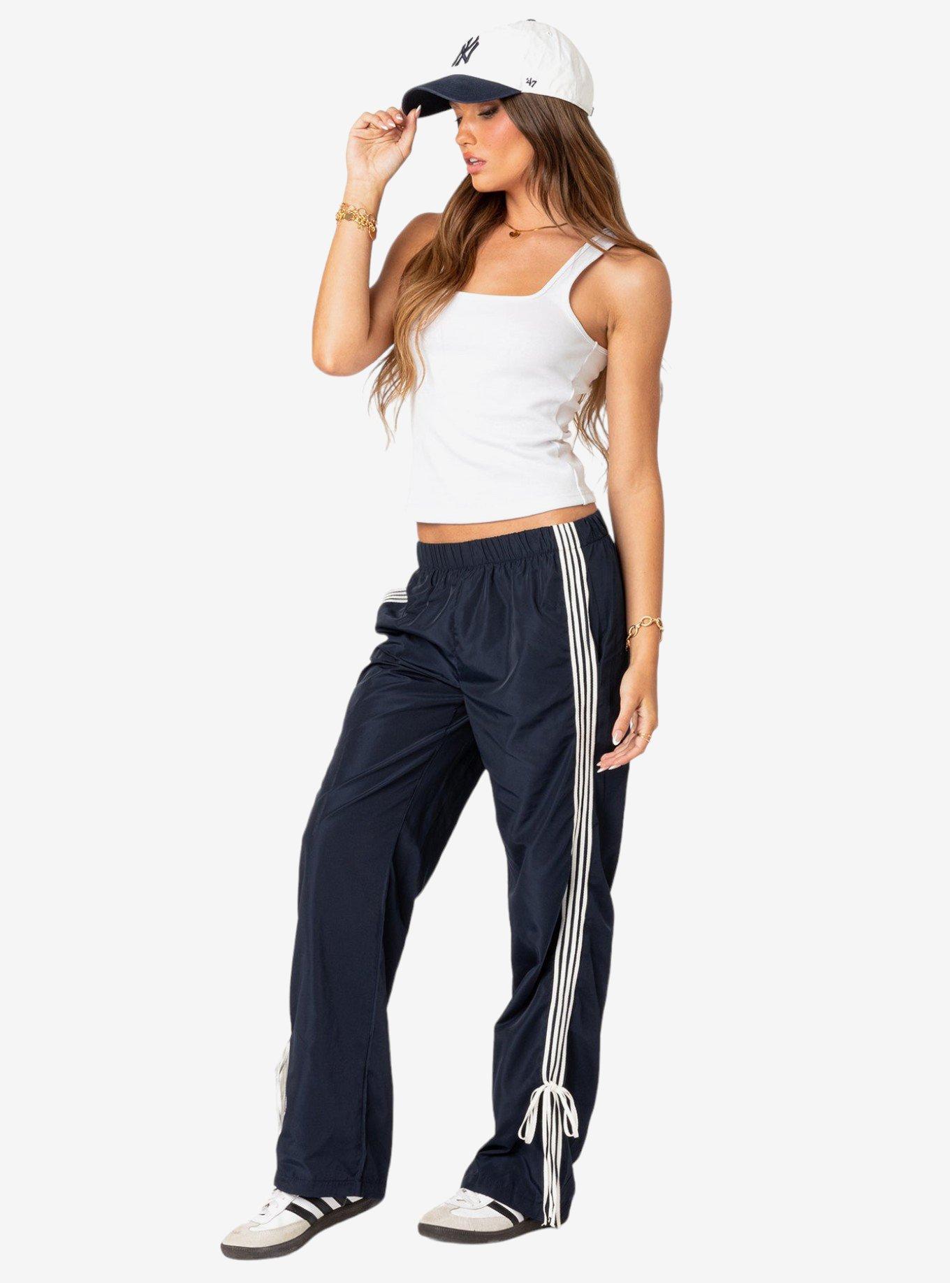 Remy Ribbon Track Pants Navy, BLUE, hi-res