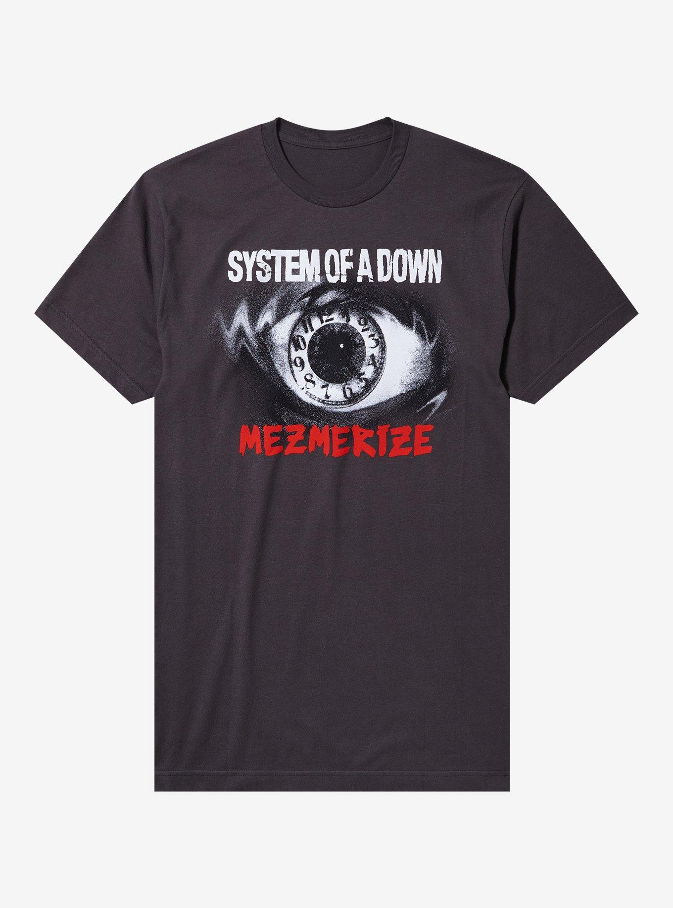 System Of A Down Mesmerize Clock Eye T-Shirt, , hi-res