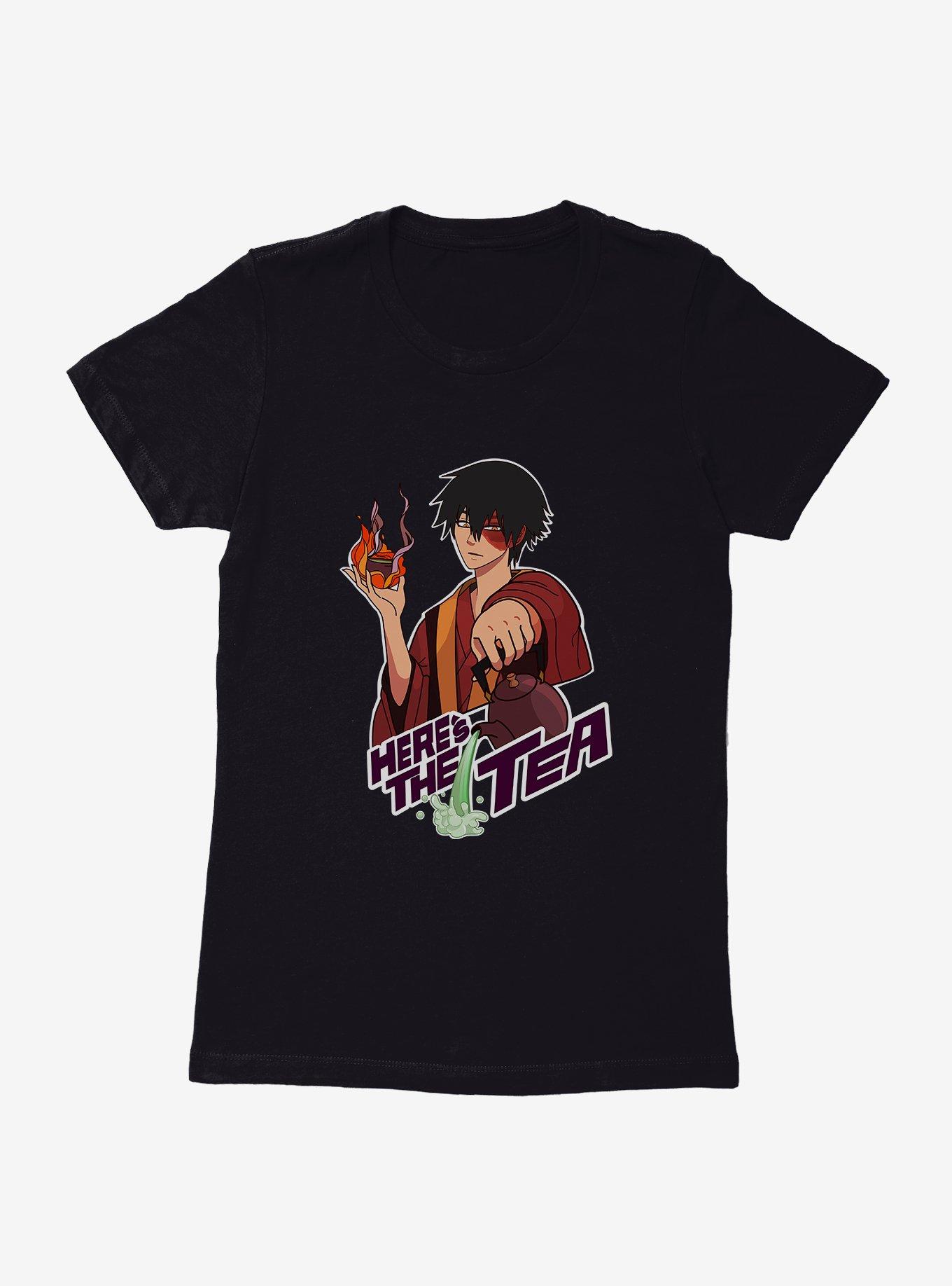 Avatar: The Last Airbender Zuko Here's Tea Womens T-Shirt