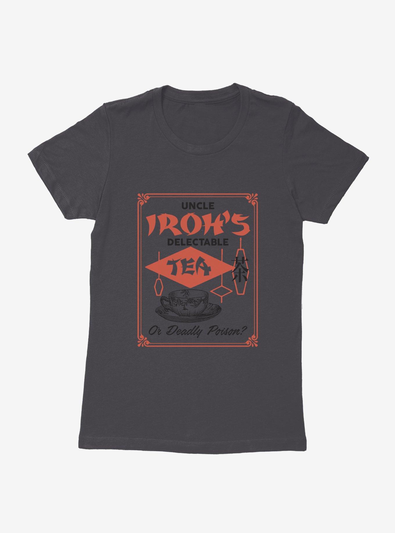 Avatar: The Last Airbender Uncle Iroh's Delectable Tea Womens T-Shirt, HEAVY METAL, hi-res