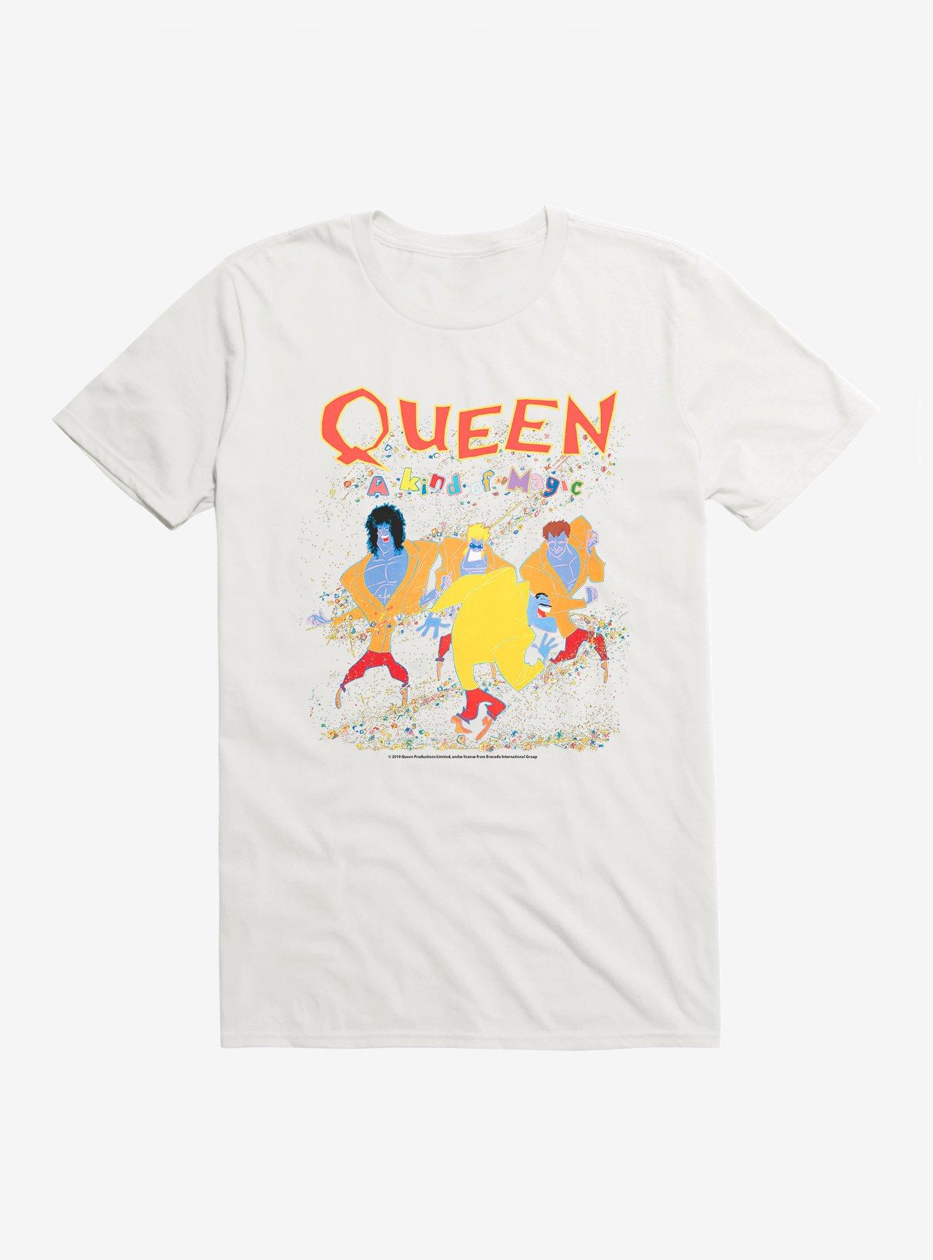 Queen A Kind of Magic T-Shirt WHITE Hot Topic