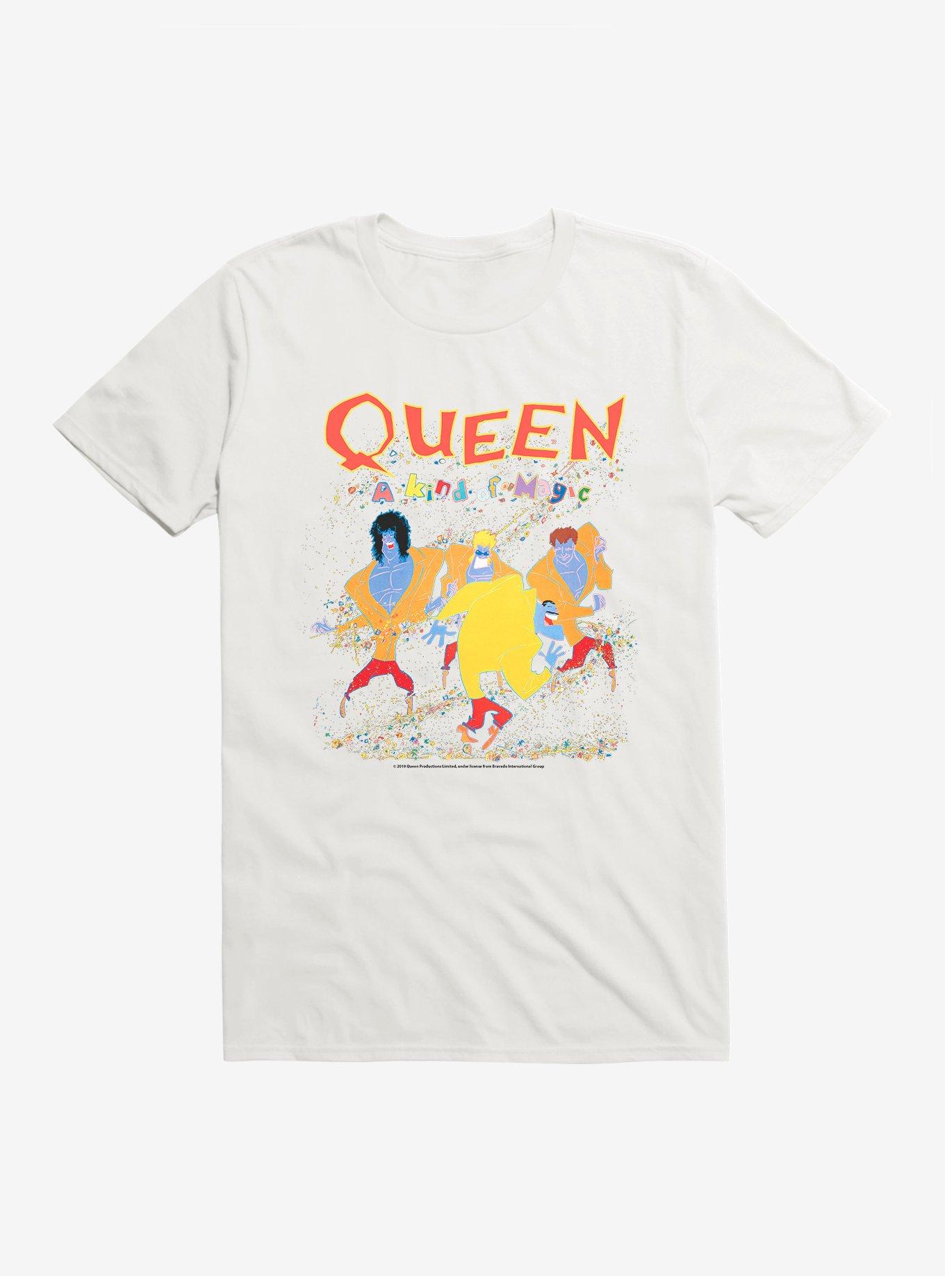 Queen A Kind of Magic T-Shirt, WHITE, hi-res