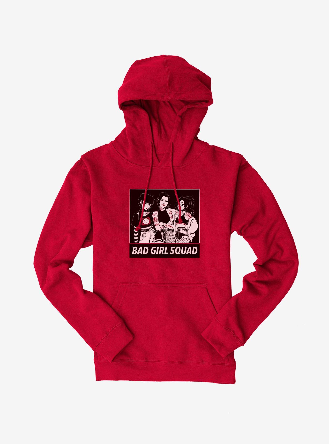 Avatar: The Last Airbender Bad Girl Squad Hoodie, RED, hi-res view 1