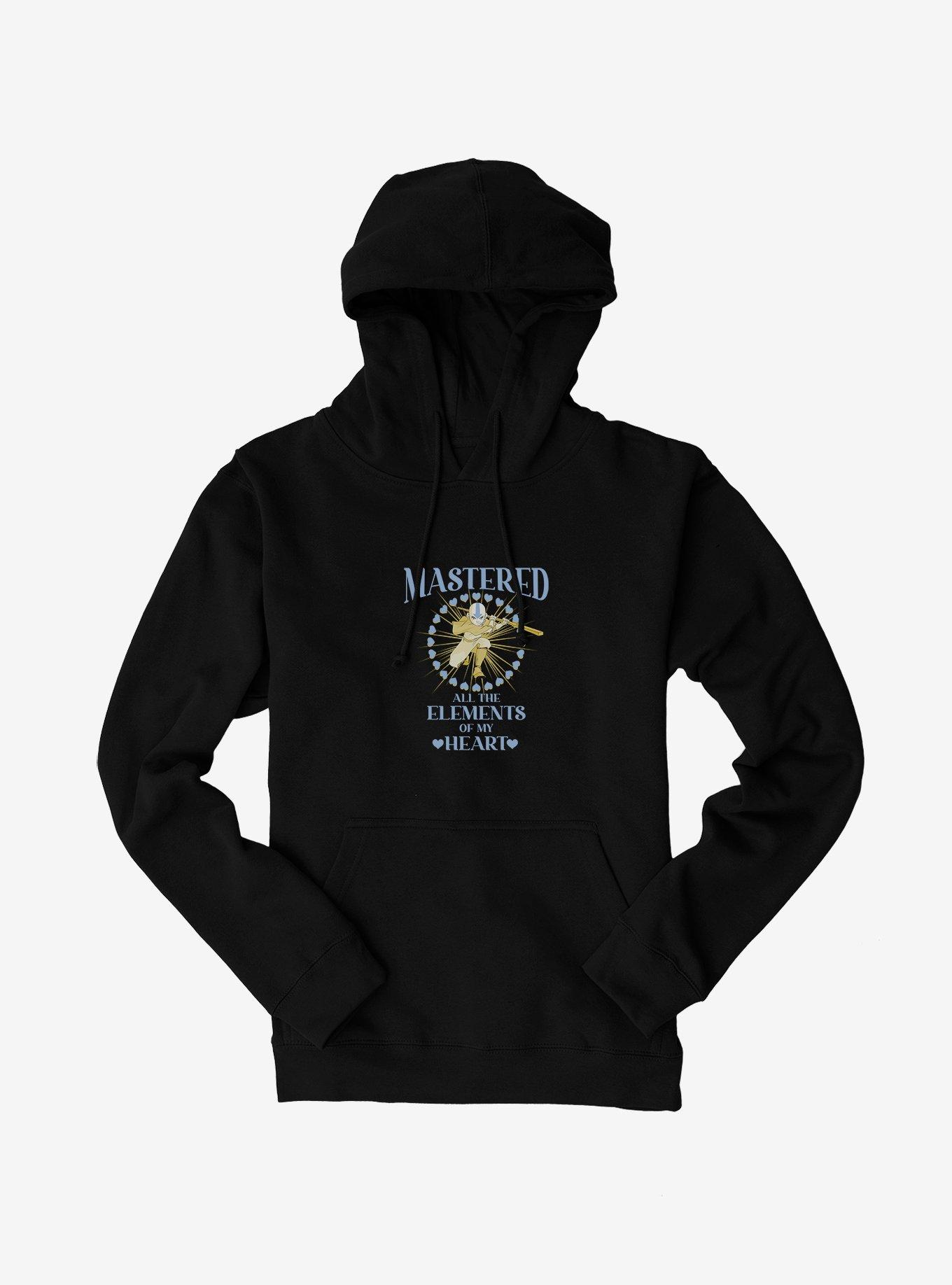 Avatar: The Last Airbender Mastered Hoodie, BLACK, hi-res