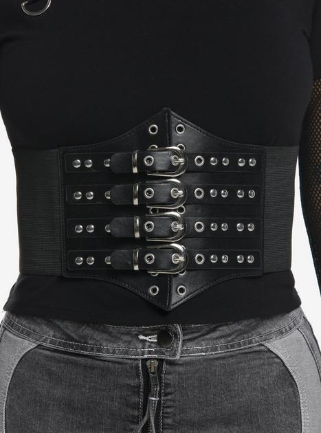 小物 hyke DOESKIN CORSET BELT size1 HYKE(ハイク) DOESKIN CORSET BELTベルトスカート241-17428 241