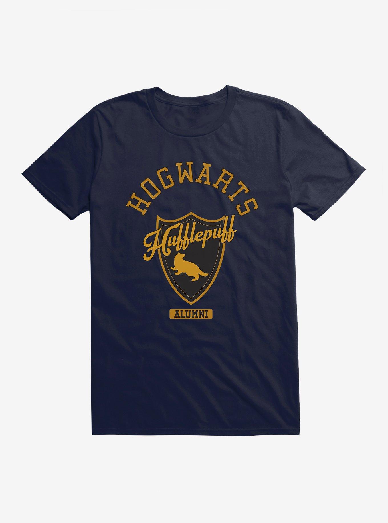 Harry Potter Hogwarts Hufflepuff Alumni T-Shirt, NAVY, hi-res