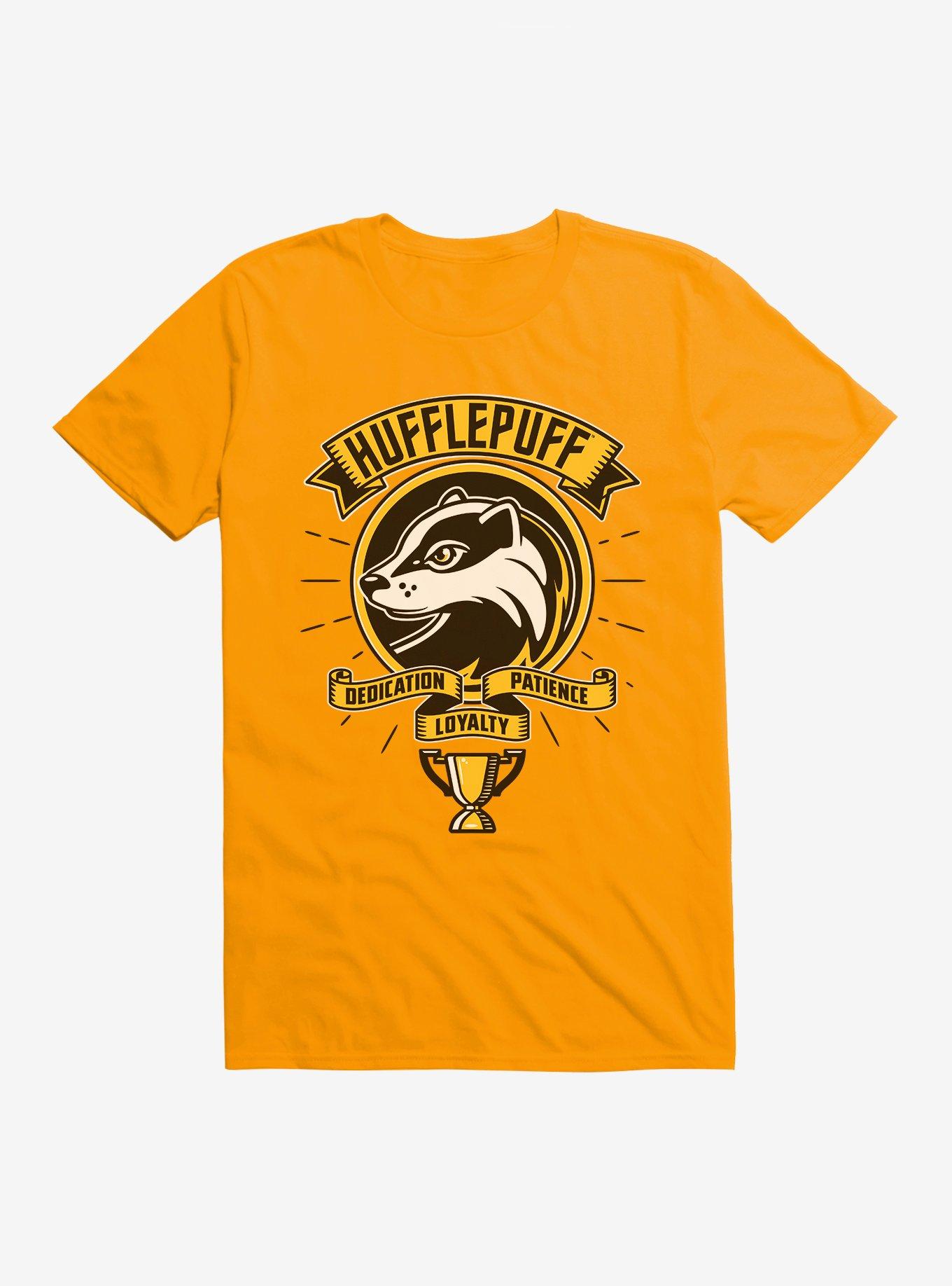 Harry Potter Hufflepuff House Patch Art T-Shirt, , hi-res