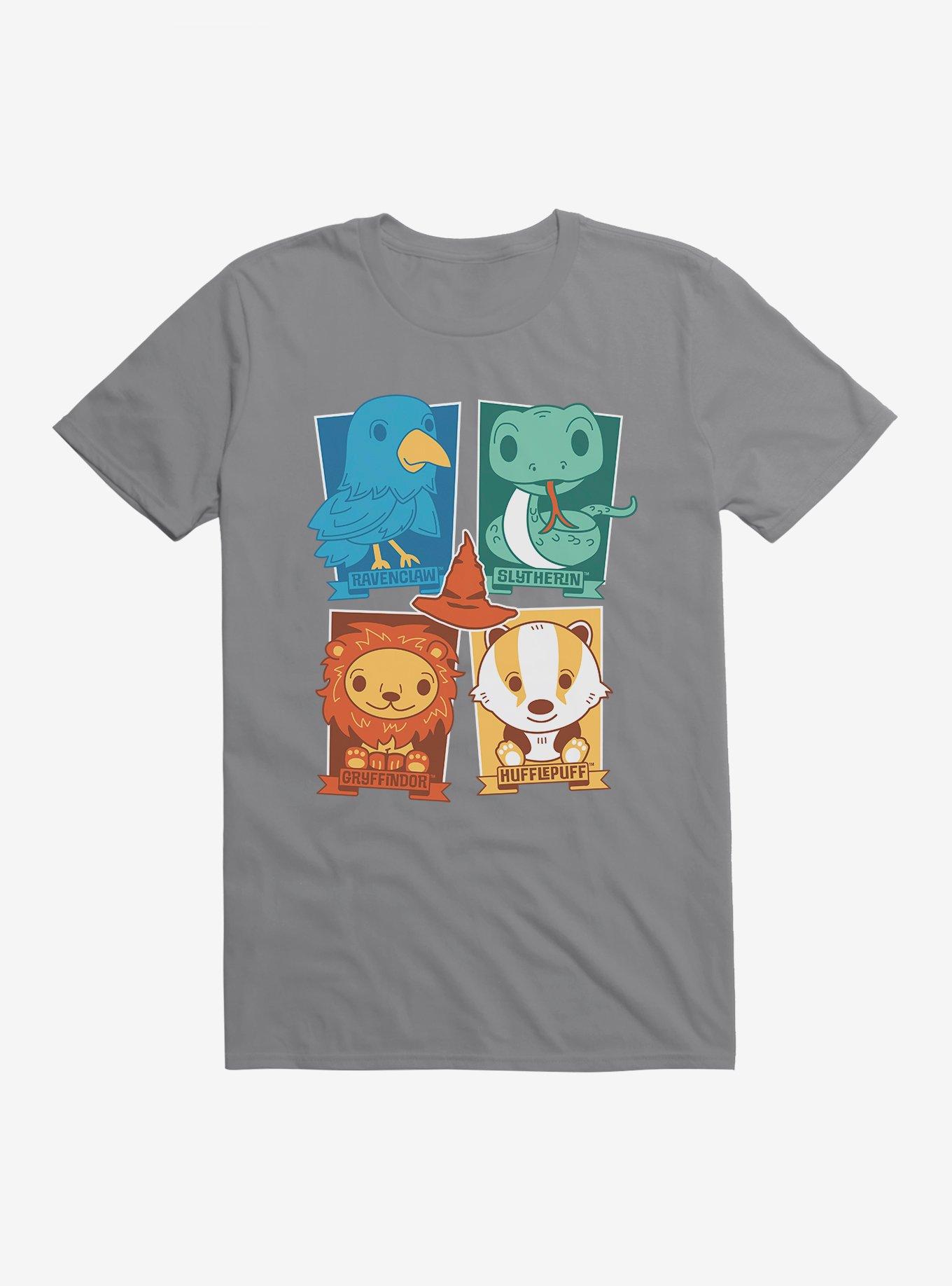 Harry Potter Comic Style Sorting Hat Hogwarts Houses T-Shirt, , hi-res