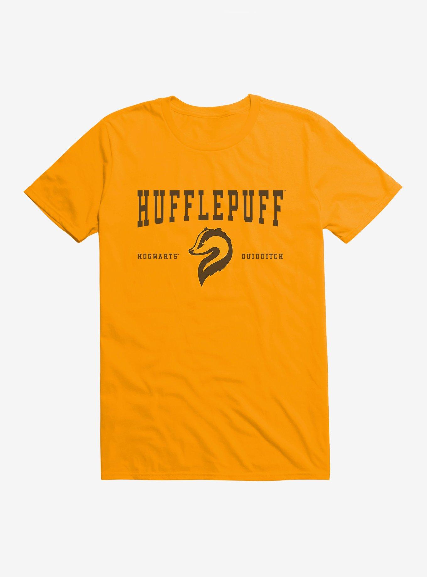 Harry Potter Hufflepuff Quidditch Symbol T-Shirt, GOLD, hi-res