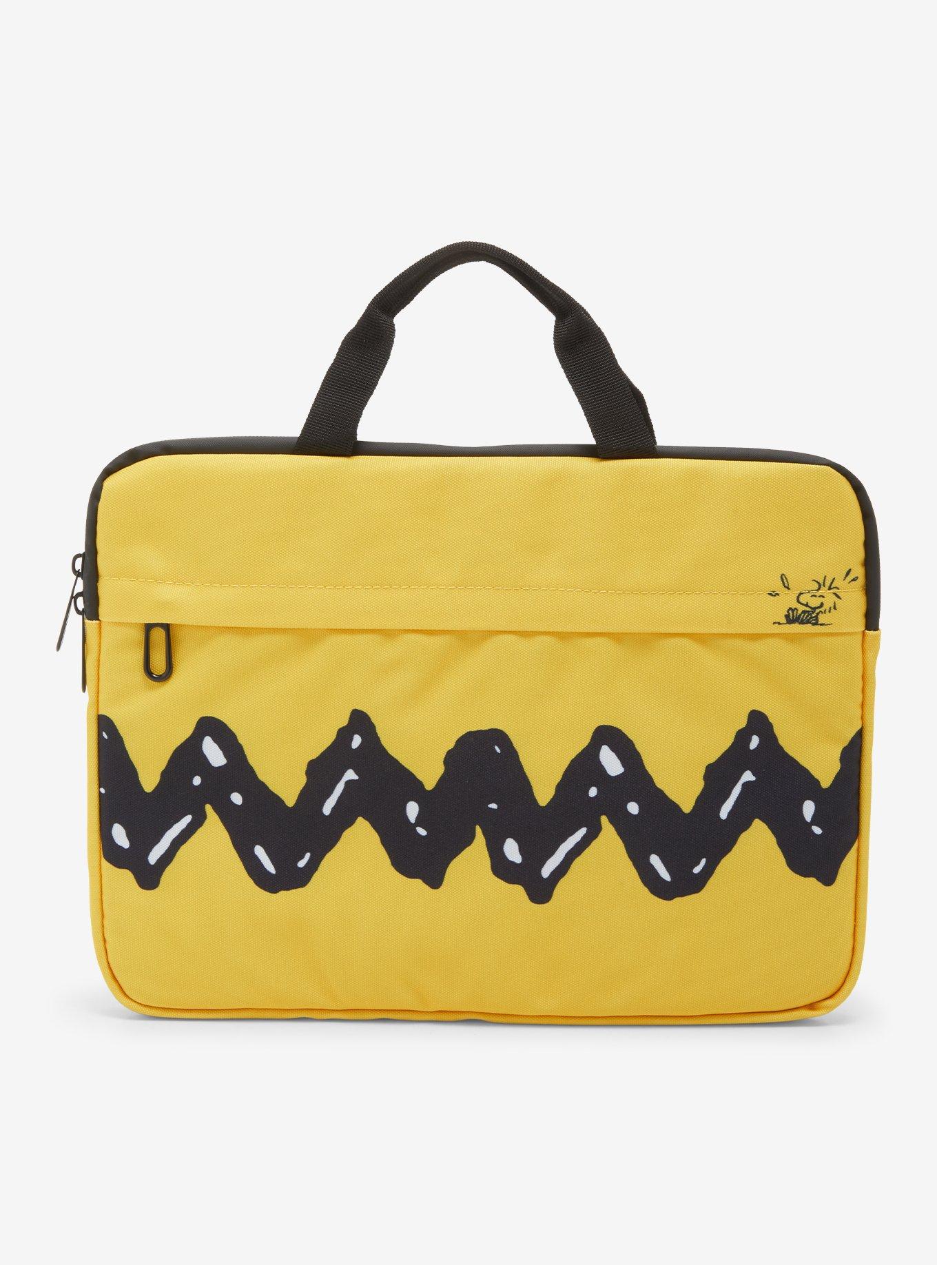 Peanuts Charlie Brown Shirt Patterned Laptop Sleeve, , hi-res