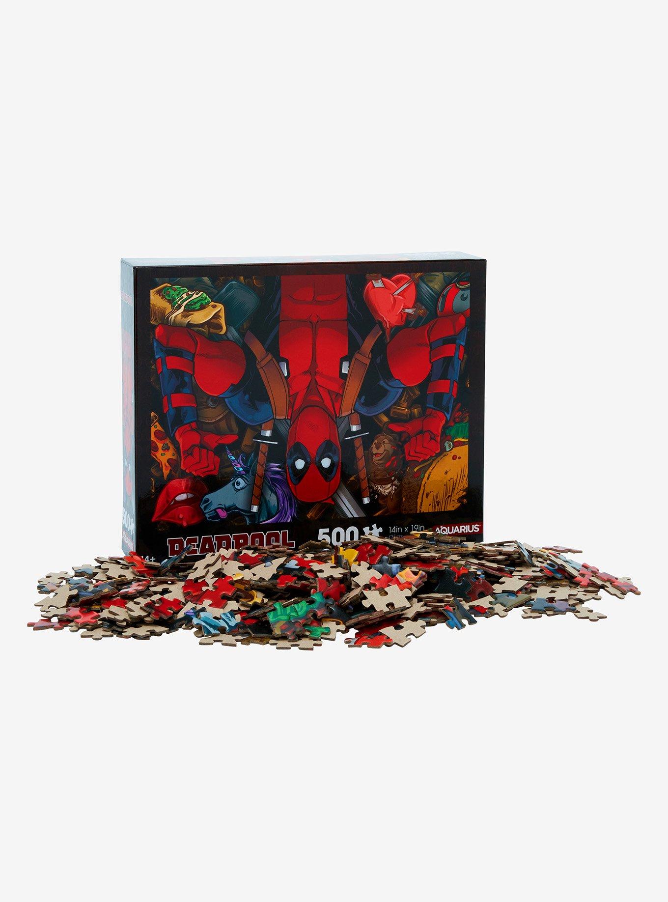 Marvel Deadpool Collage 500-Piece Puzzle, , hi-res