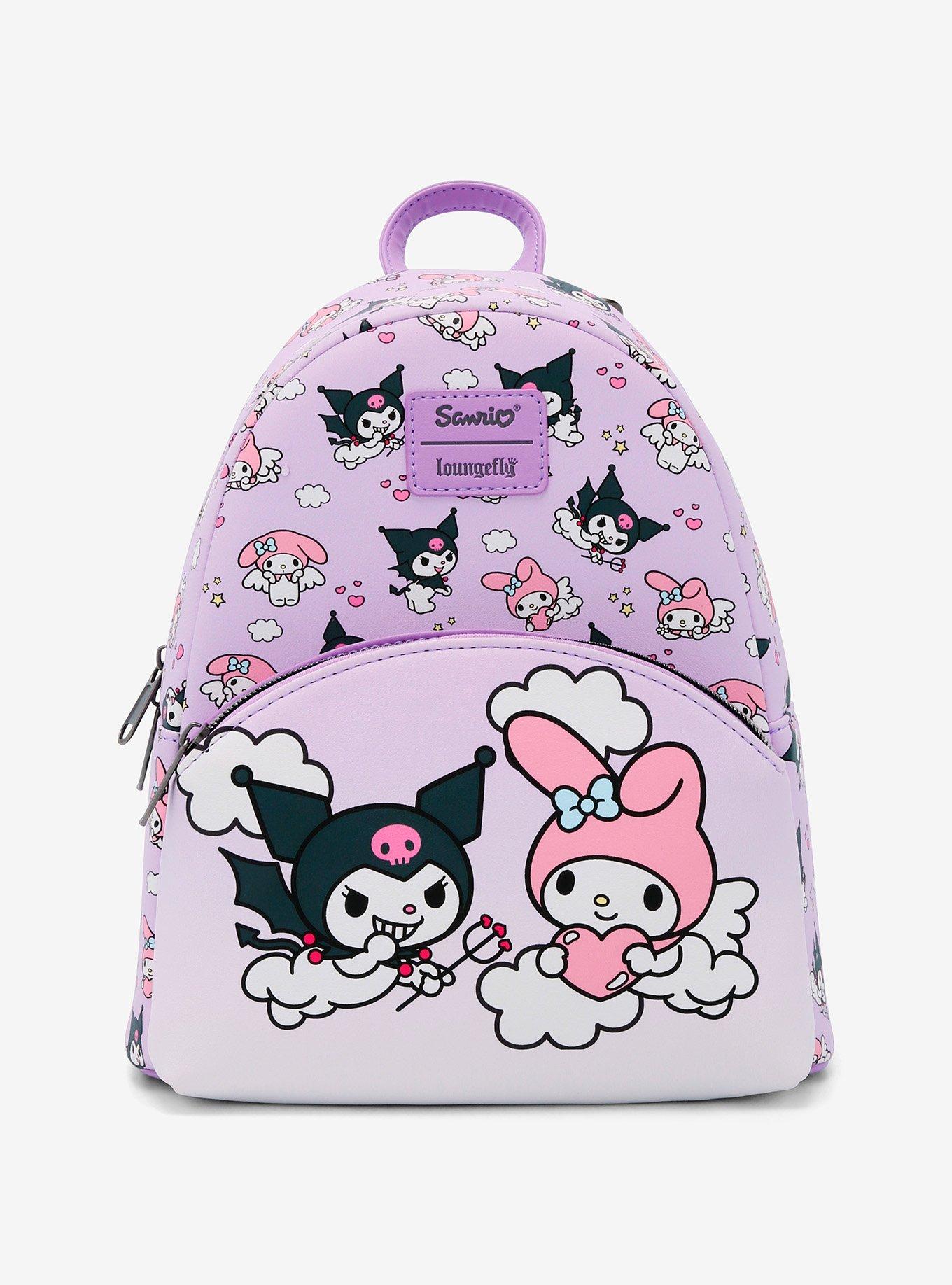 Loungefly Kuromi & My Melody Angel & Devil Mini Backpack